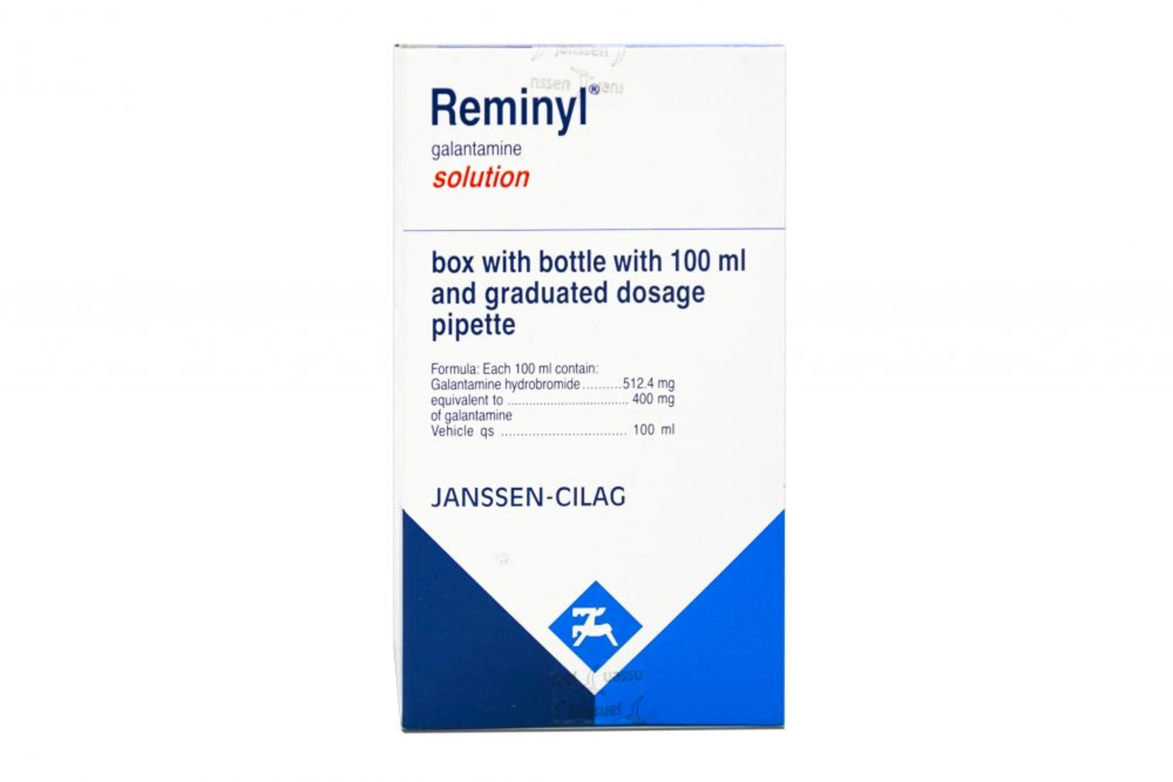 Reminyl galantamina 400 mg con 1 solución