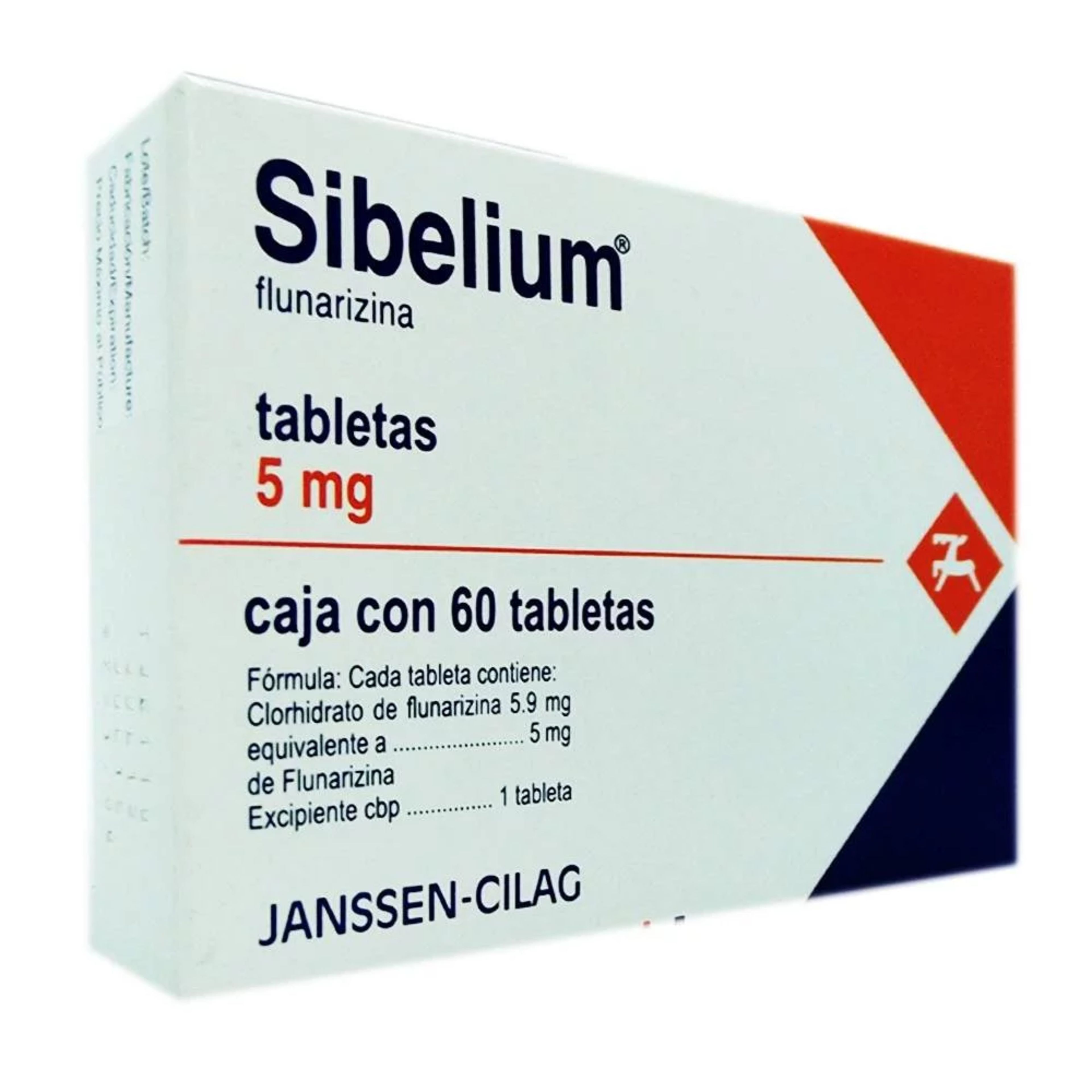 Sibelium 60 tabletas 5mg