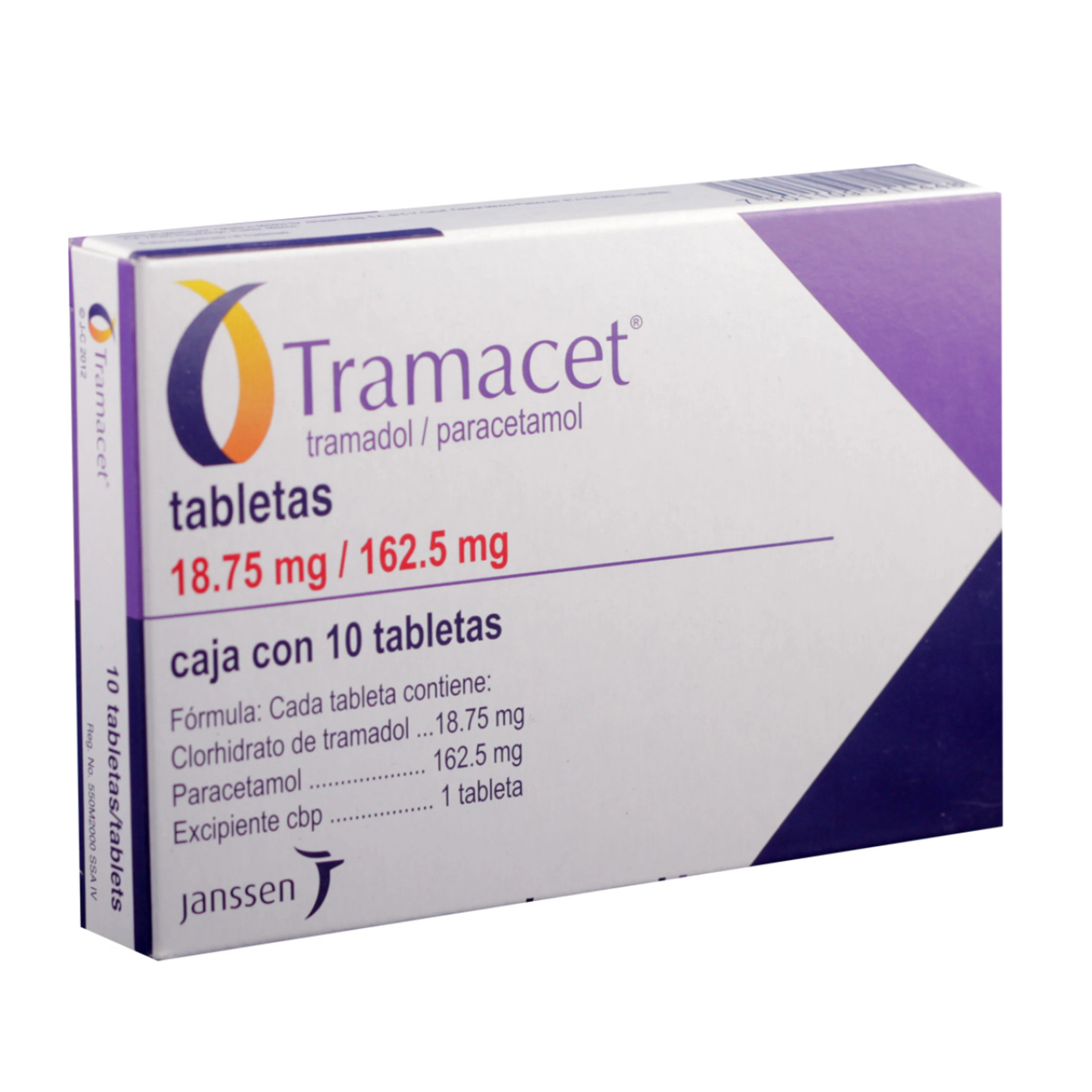 Tramacet 18.75/162.5 Mg Con 10 Tabletas