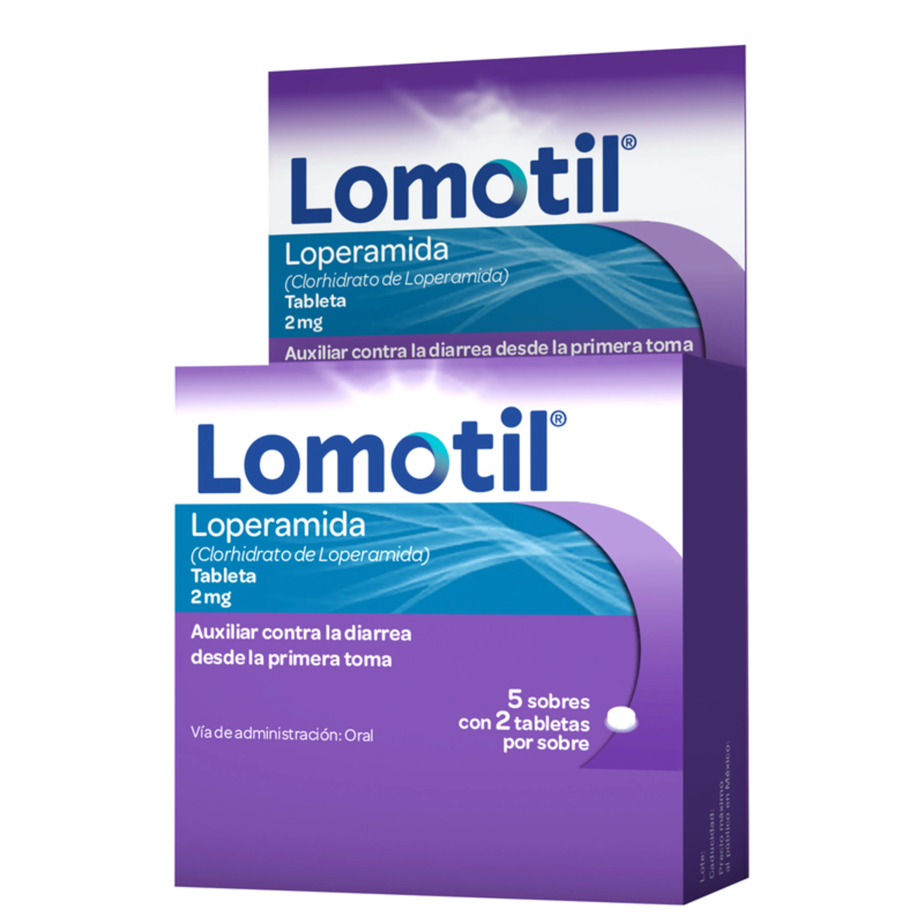 Lomotil 2 Mg Con 5 Sobres De 2 Tabletas