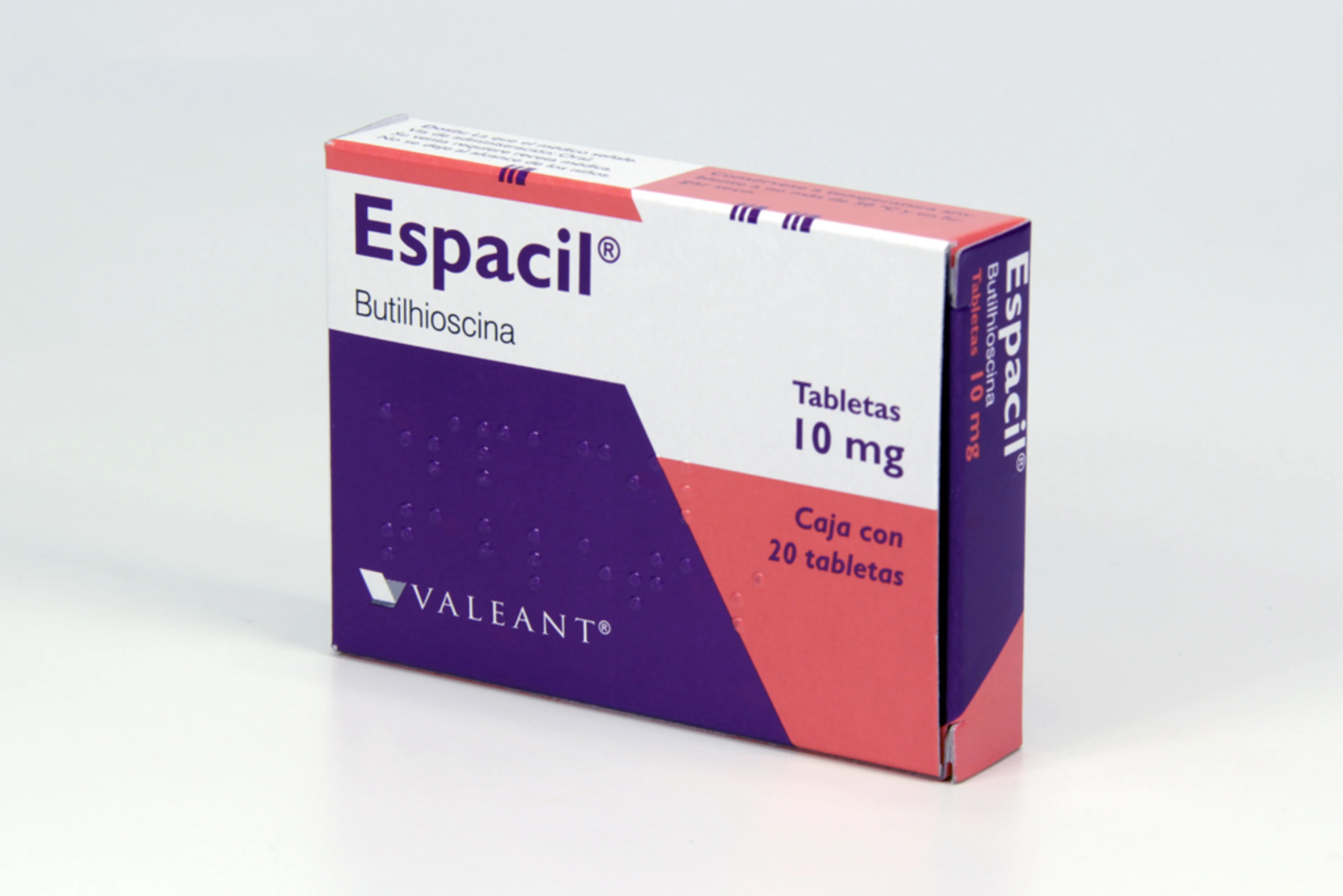 Espacil 10 Mg Con 20 Tabletas