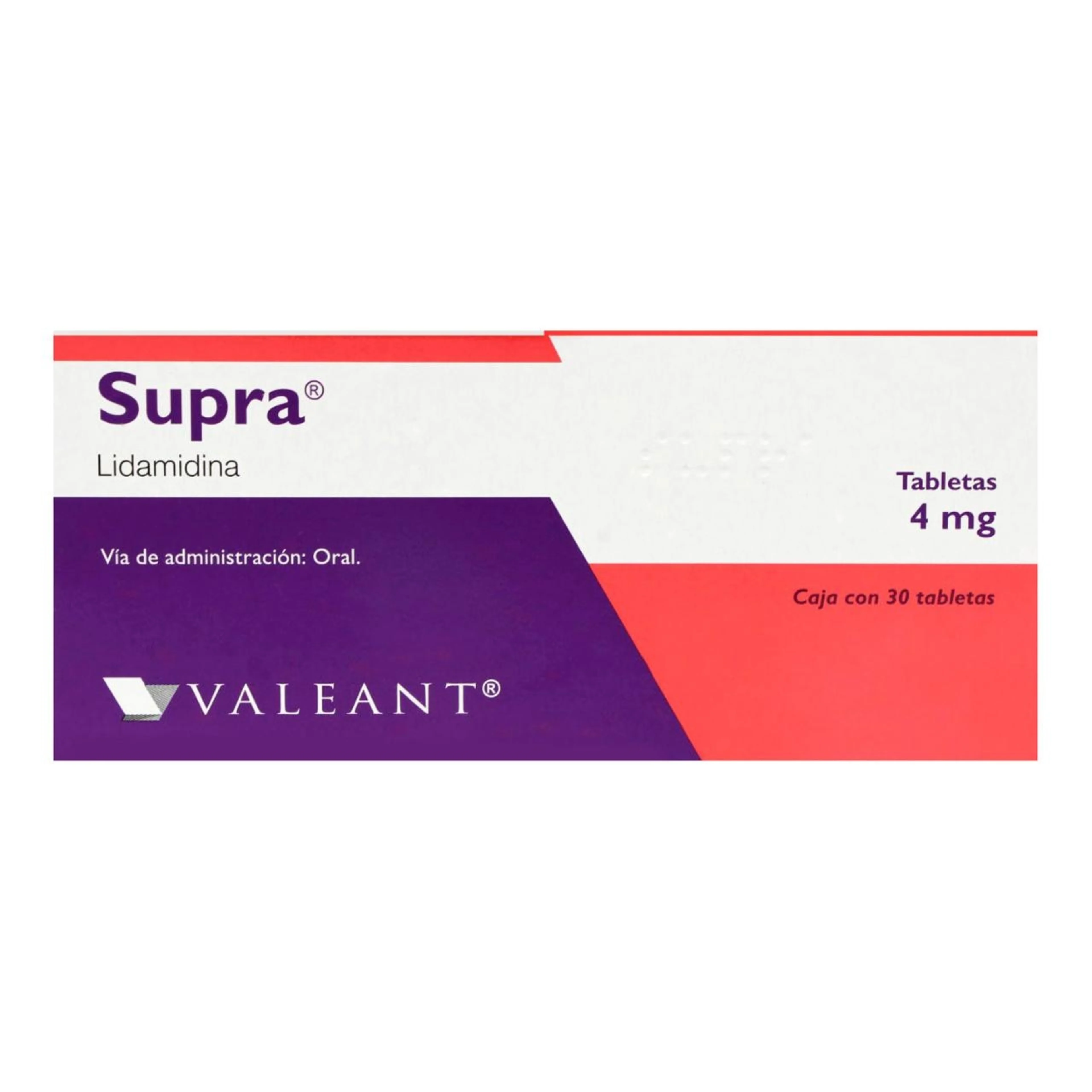 Supra 4 Mg Con 30 Tabletas