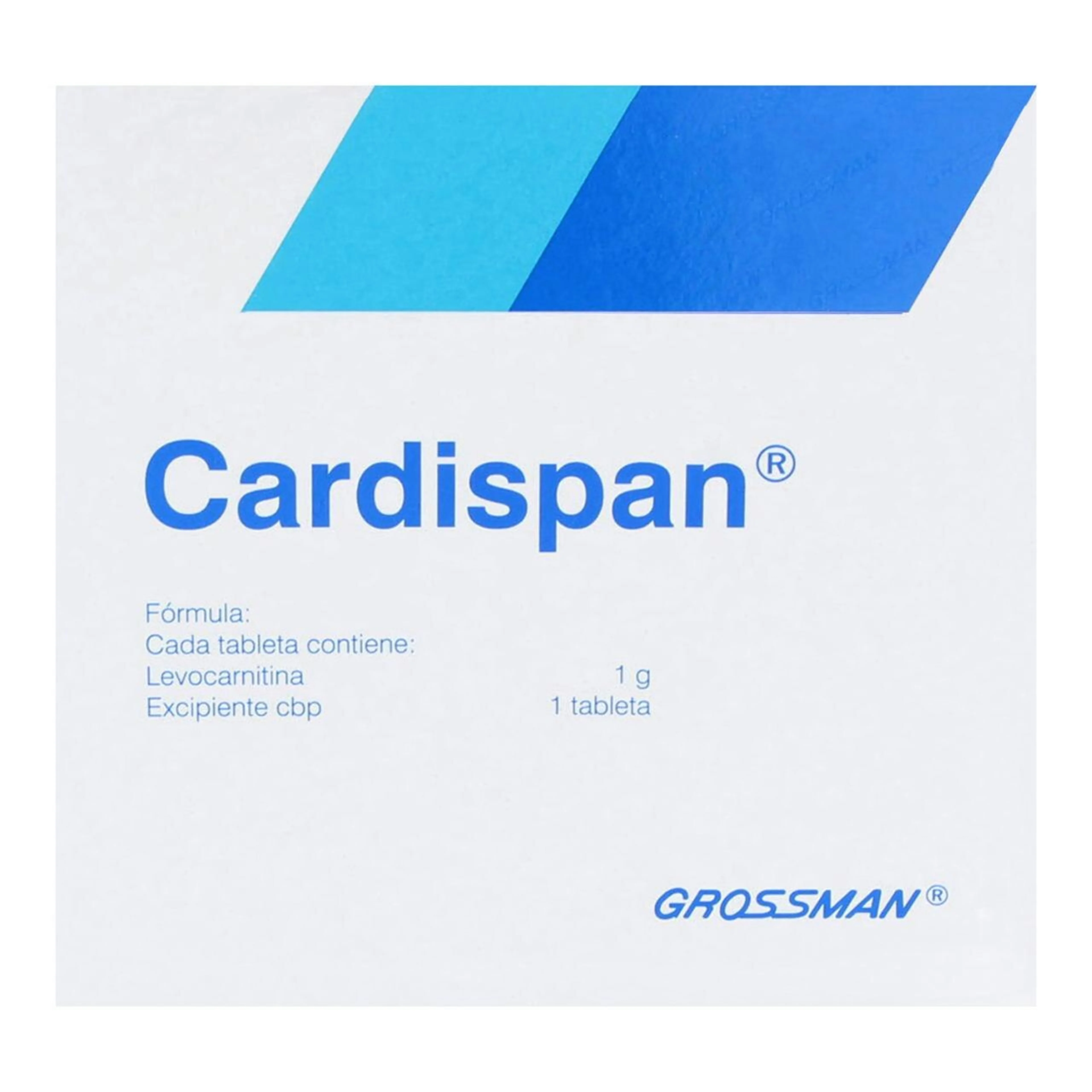 Cardispan 1 G Con 20 Tabletas Masticables