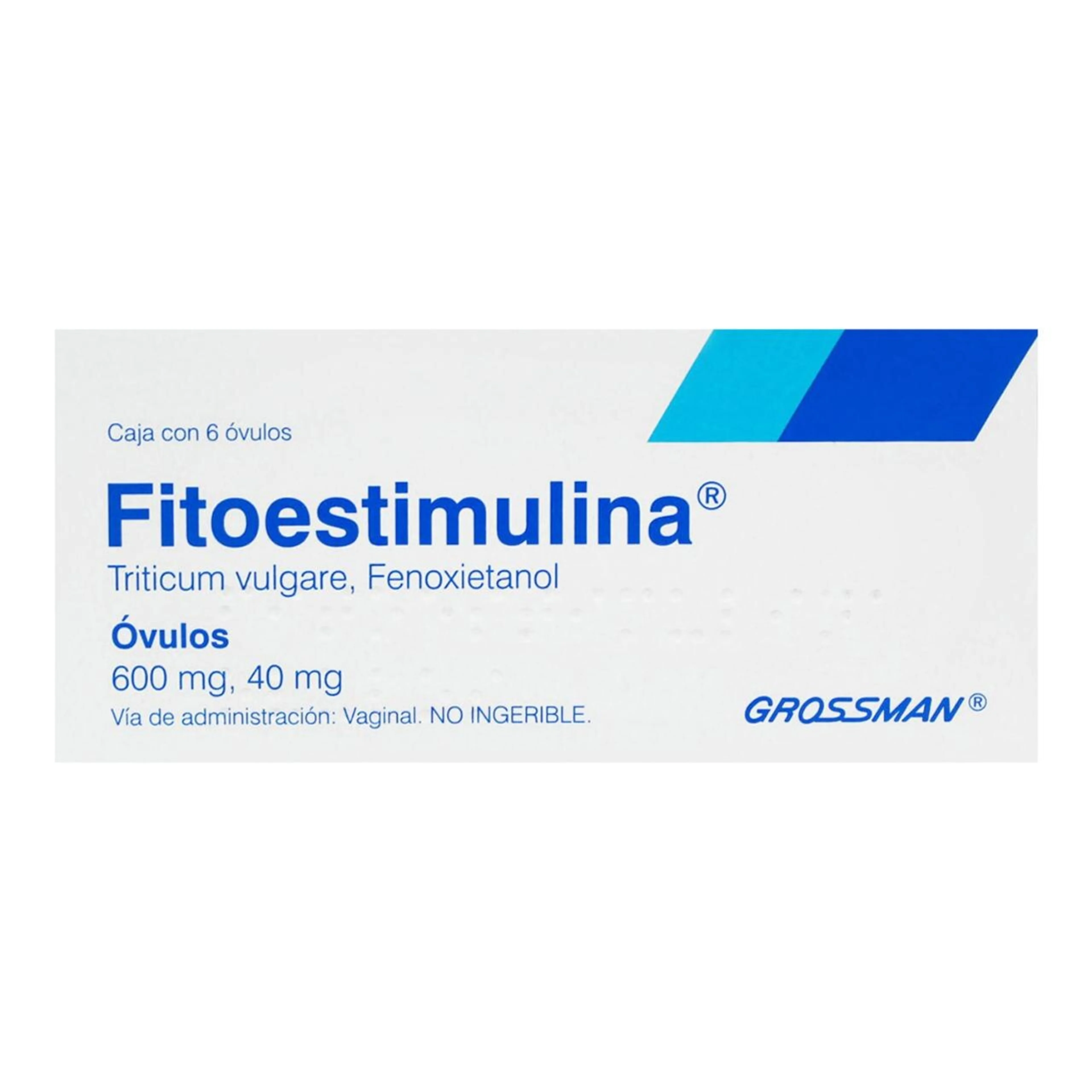 Fitoestimulina 600/40 Mg Con 6 Óvulos
