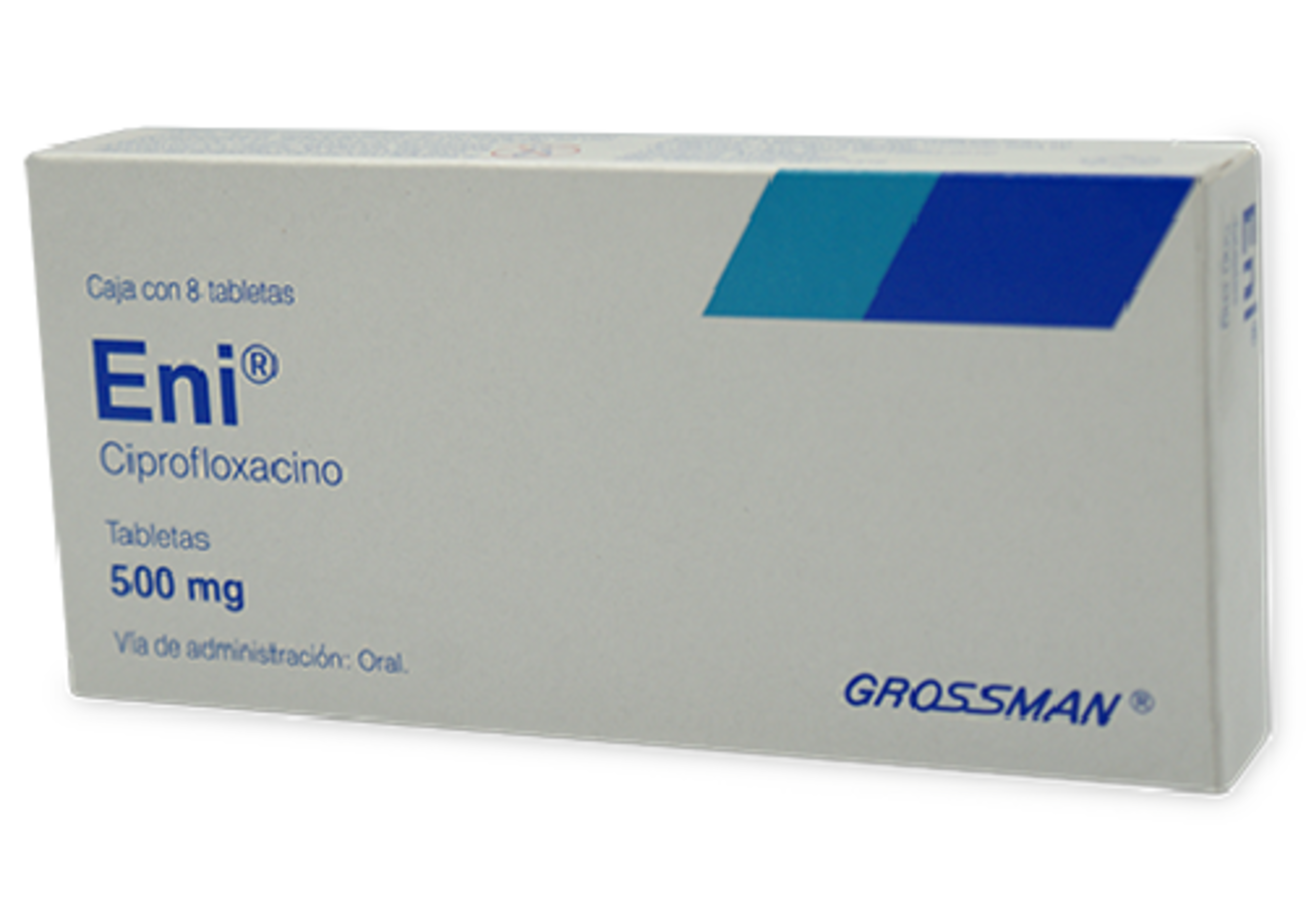 Eni Ciprofloxacino 500 Mg Con 8 Tabletas