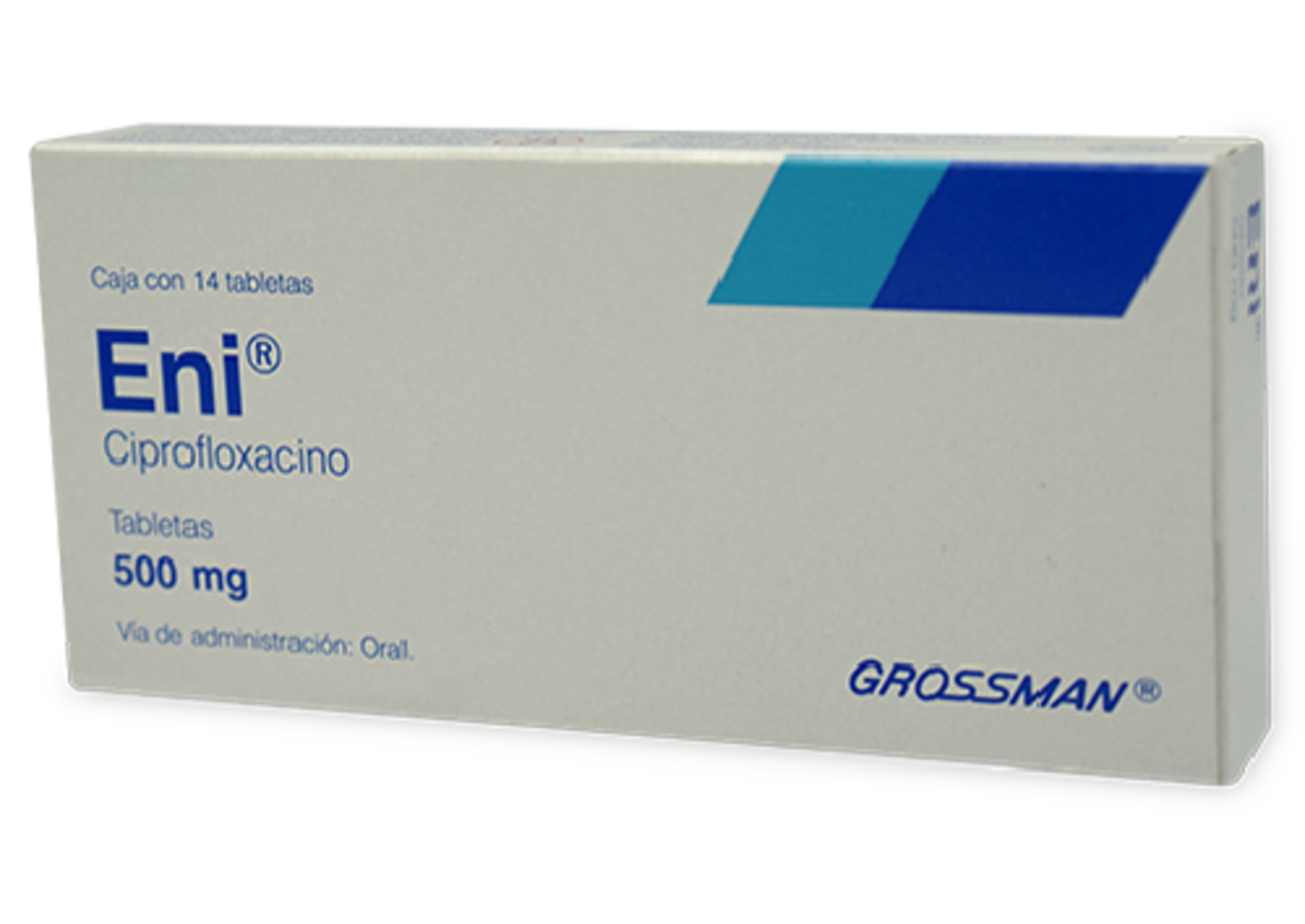 Eni Ciprofloxacino 500 Mg Con 14 Tabletas
