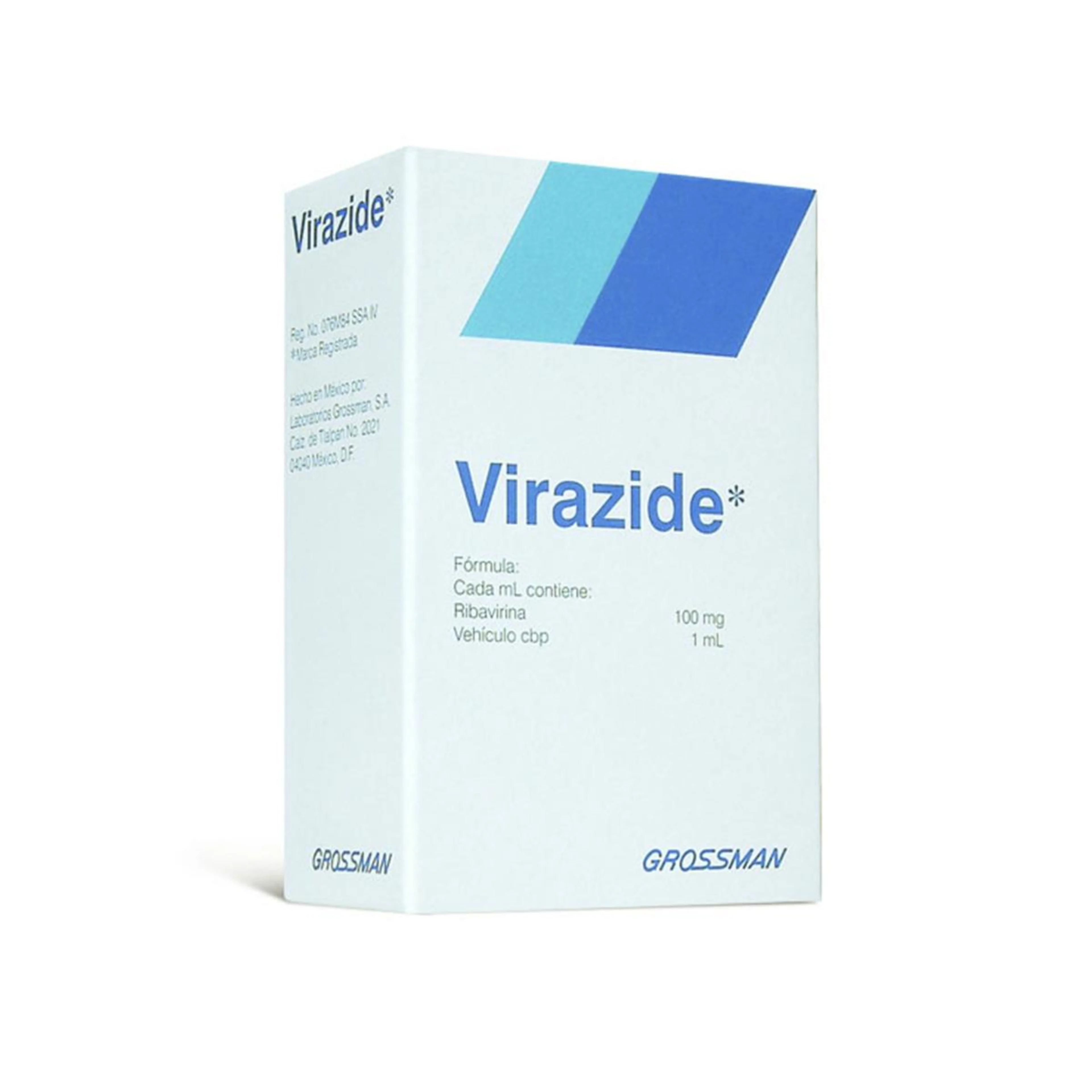 Virazide 100 Mg Frasco Con Ámpula 12 Ml