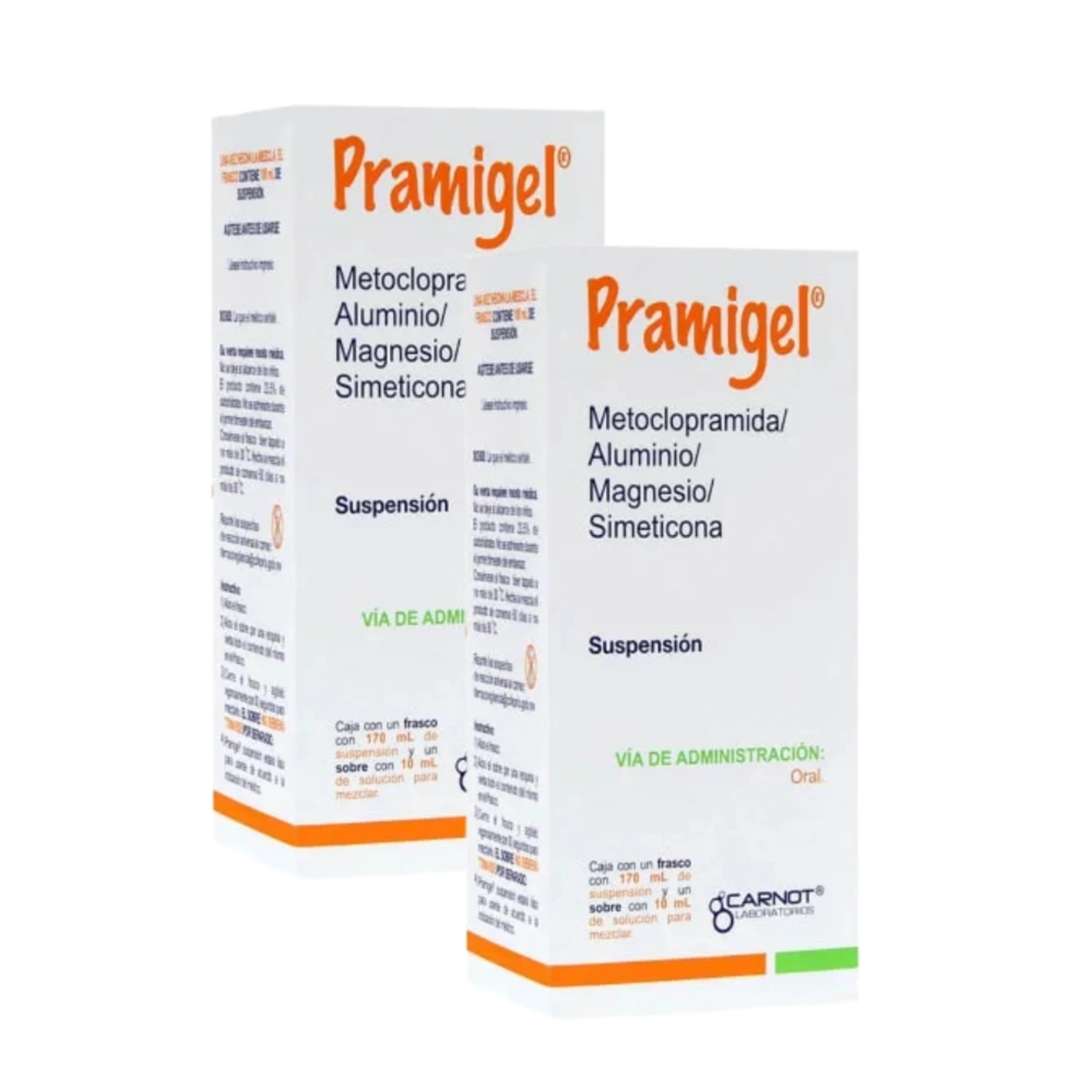 Pack De 2 Pramigel Con 180 Ml