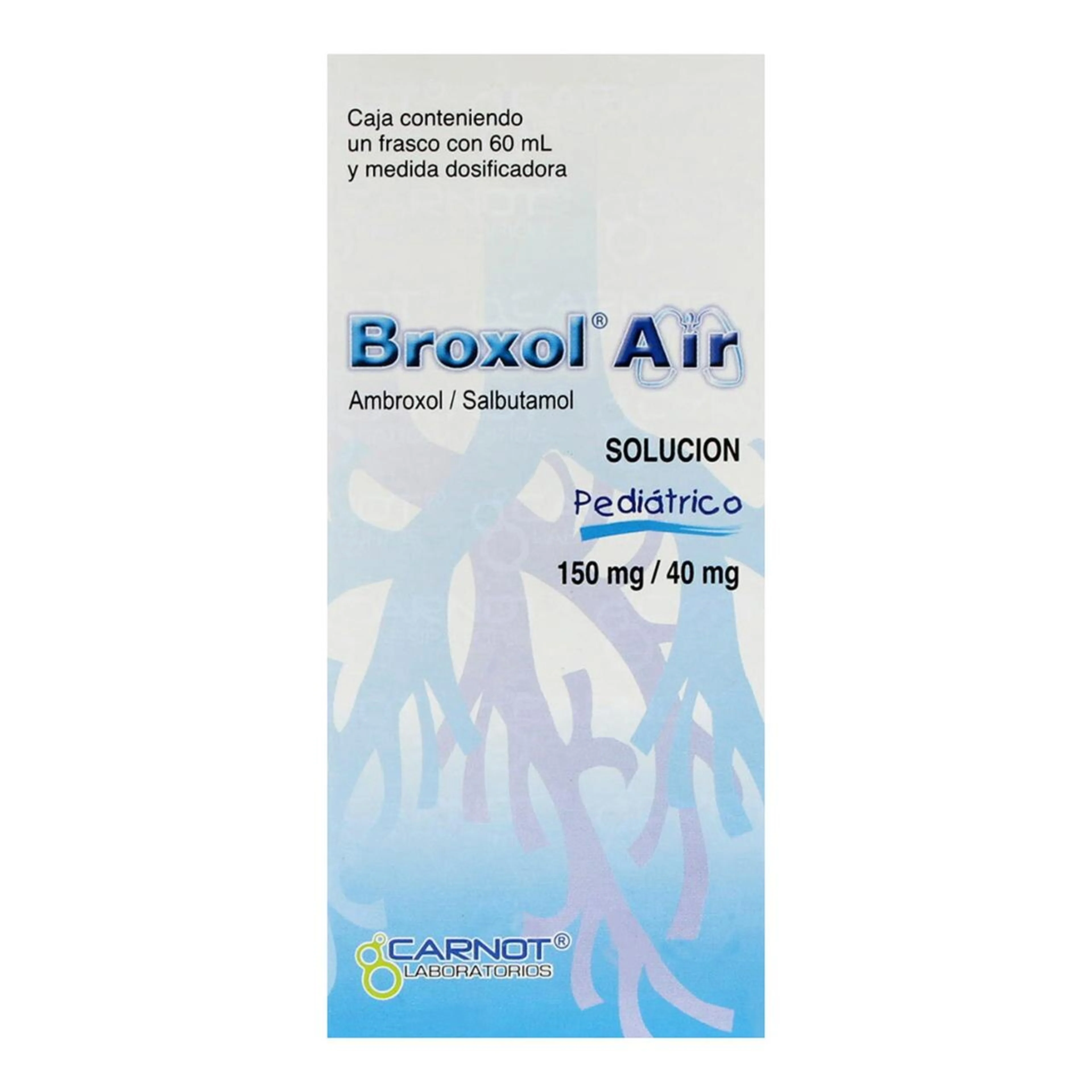 Broxol Air Pediátrico 150/40 Mg Solución Oral Con 60 Ml