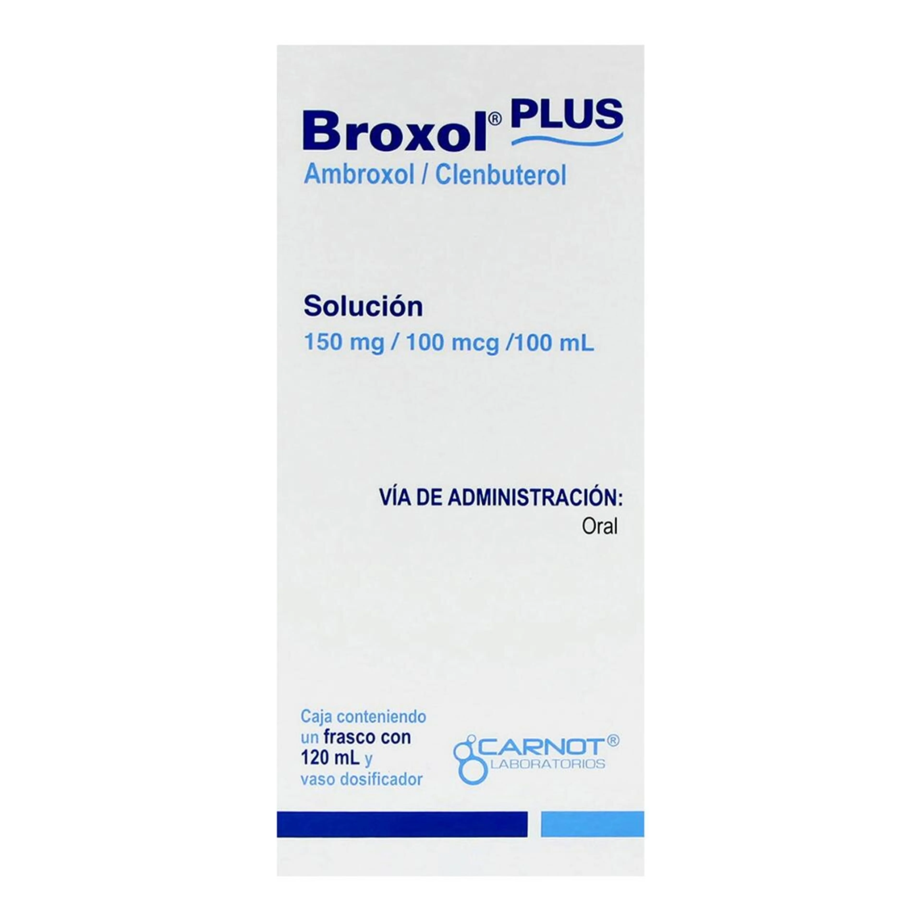 Broxol Plus 150 Mg/100 Mcg Solución Oral Con 120 Ml