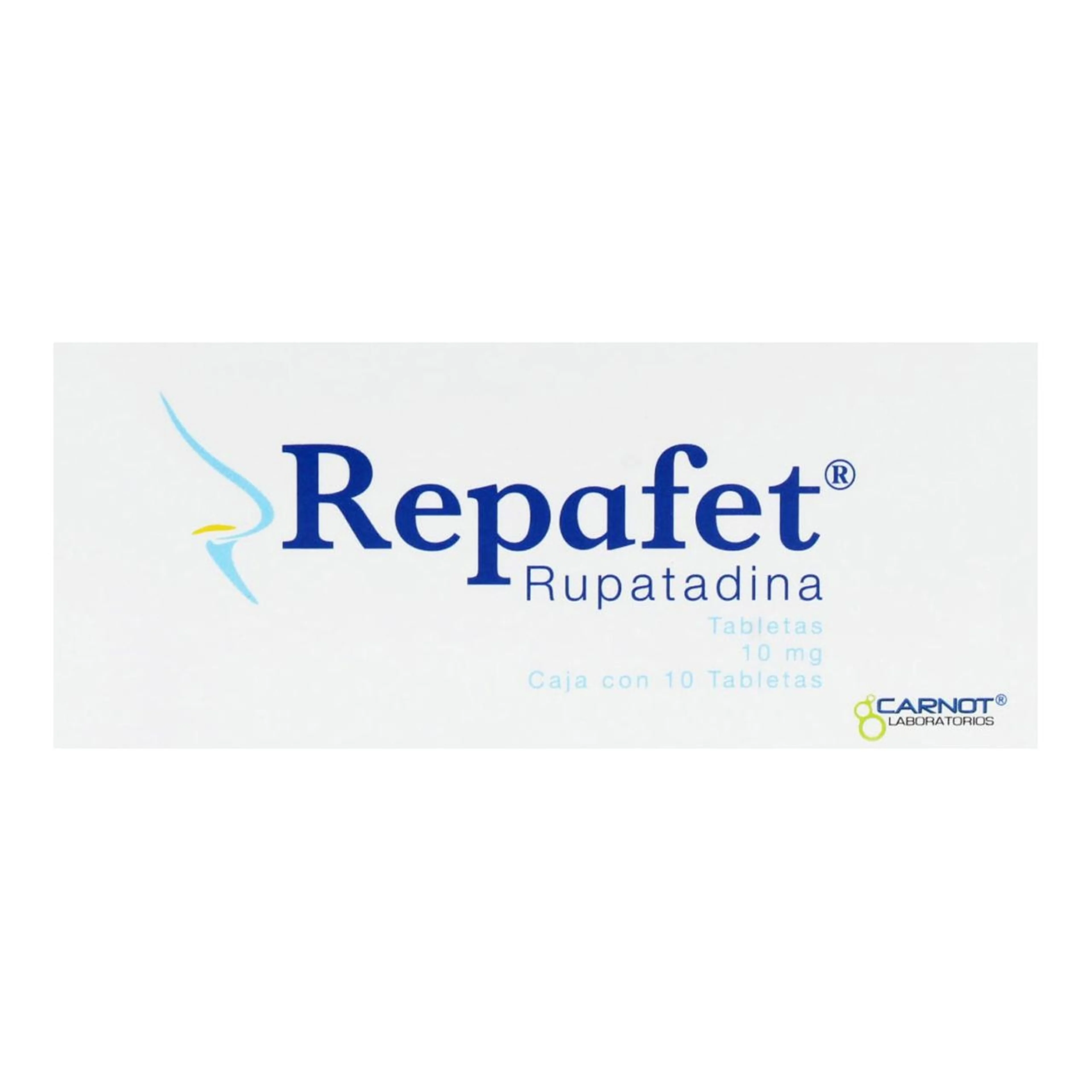 Repafet 10 Mg Con 10 Tabletas