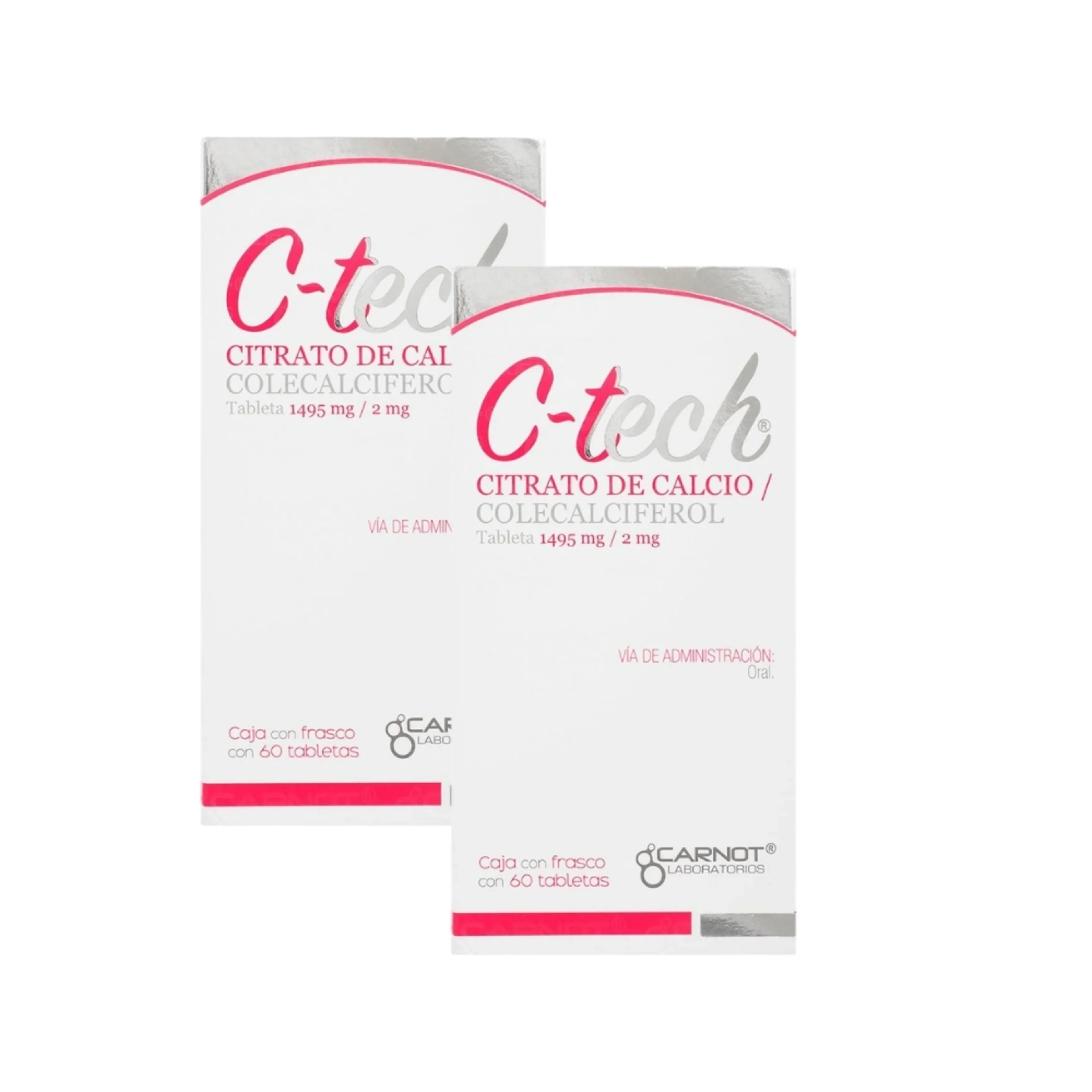 Pack De 2 C-Tech Con 60 Tabletas