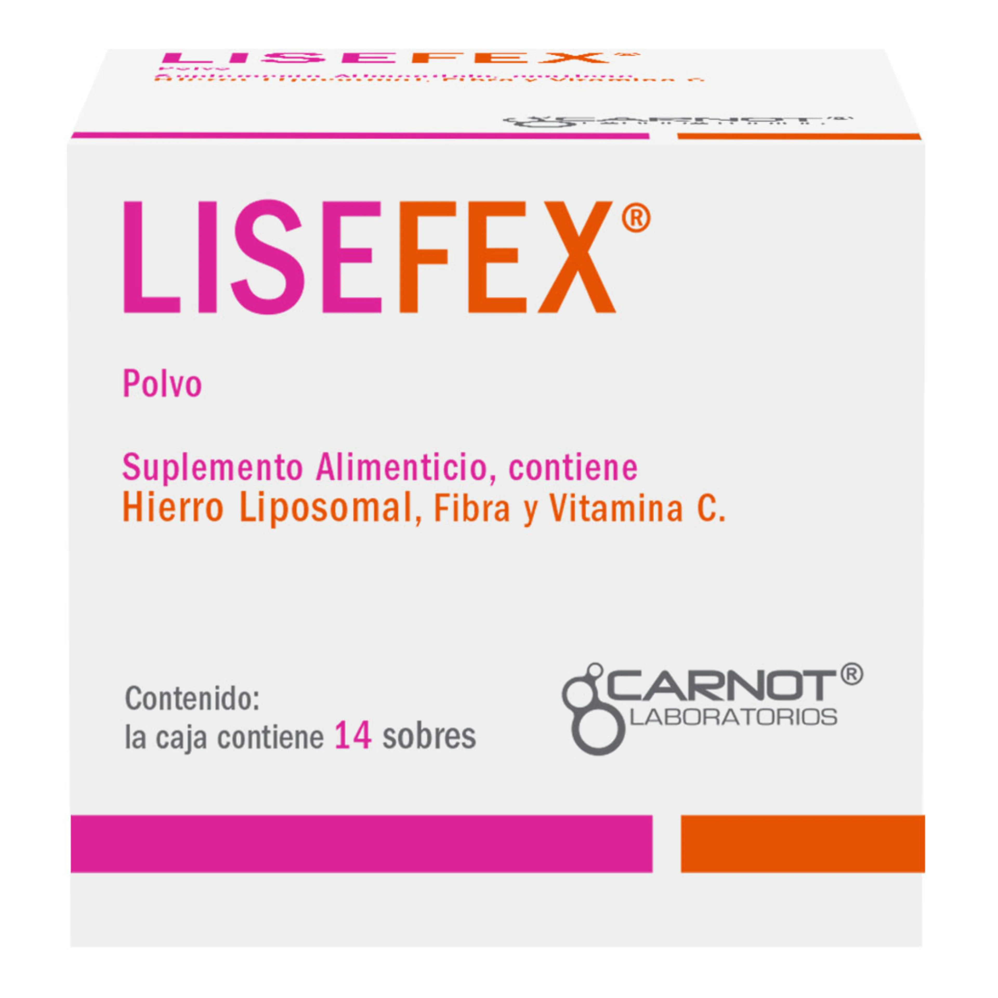 Lisefex con 14 Sobres