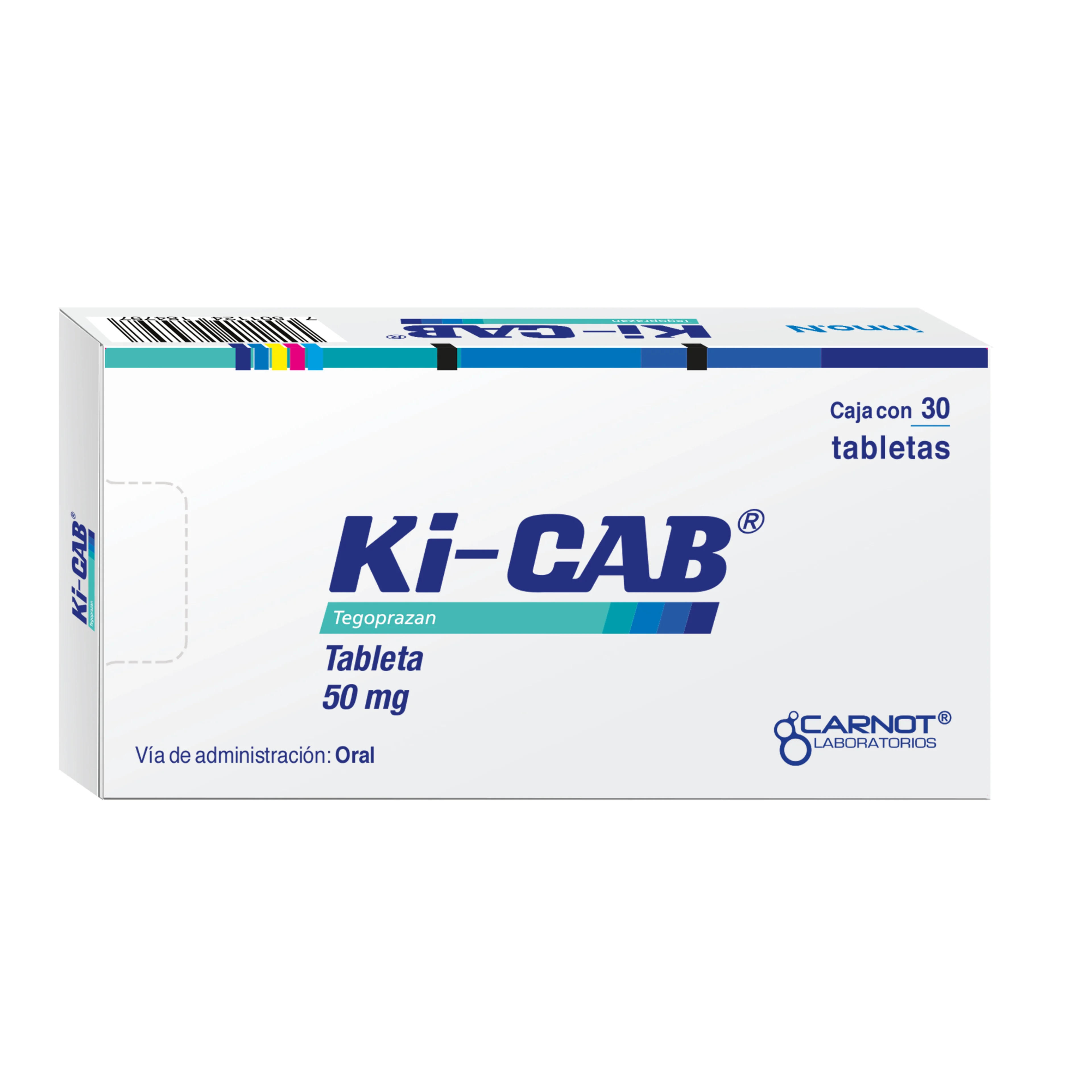 Ki-Cab 50 Mg Con 30 Tabletas