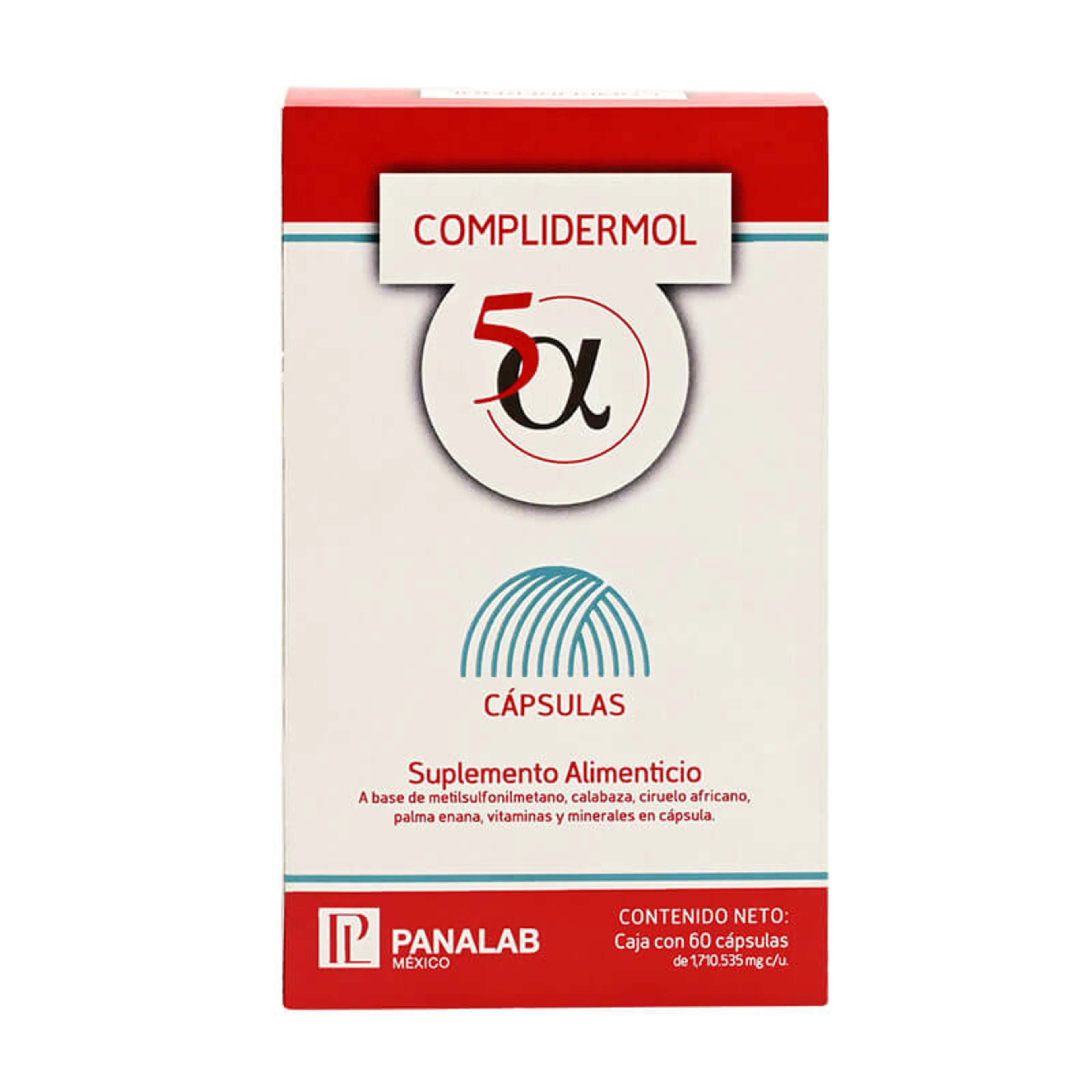 Complidermol 5A con 60 Cápsulas
