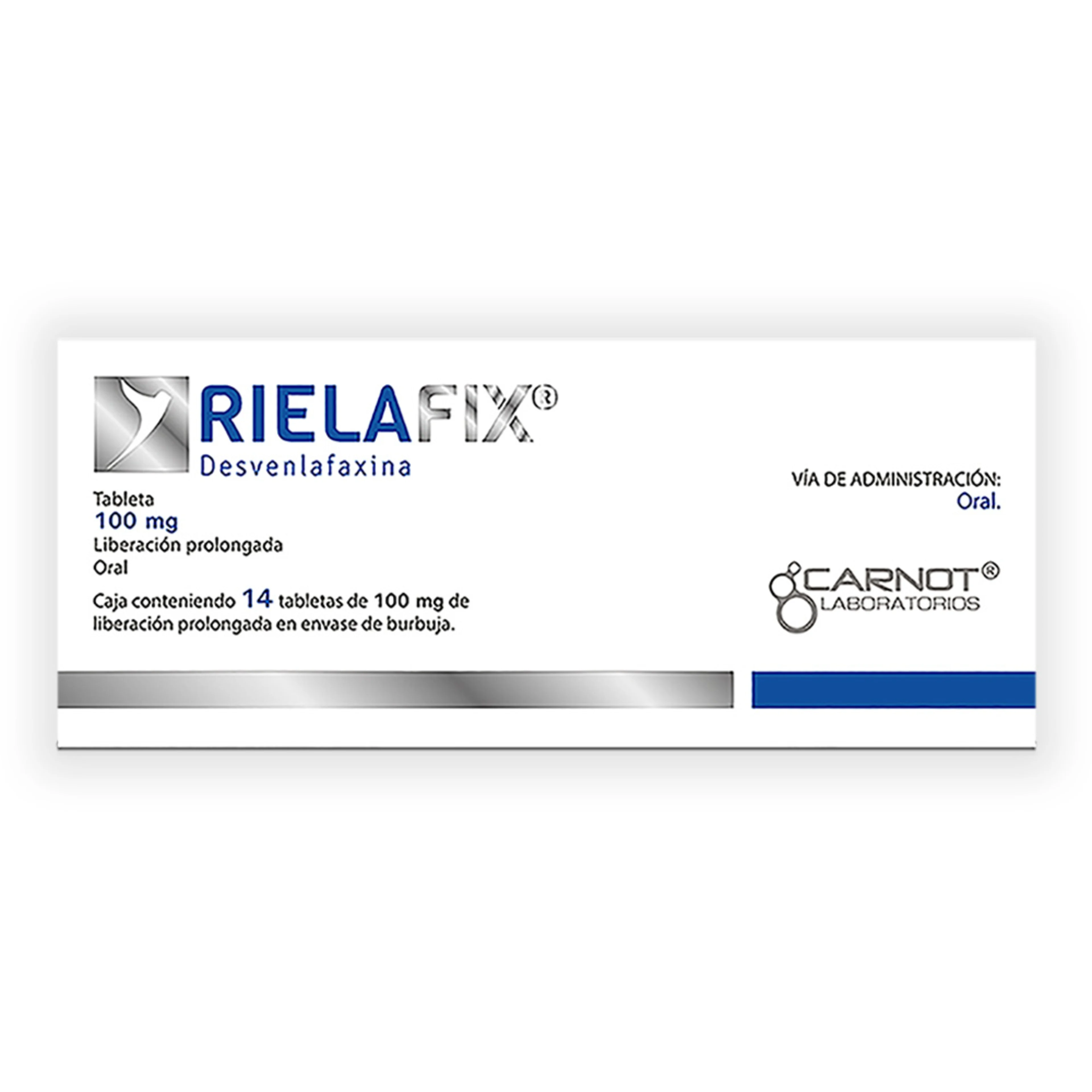 Rielafix 100 Mg Con 14 Tabletas