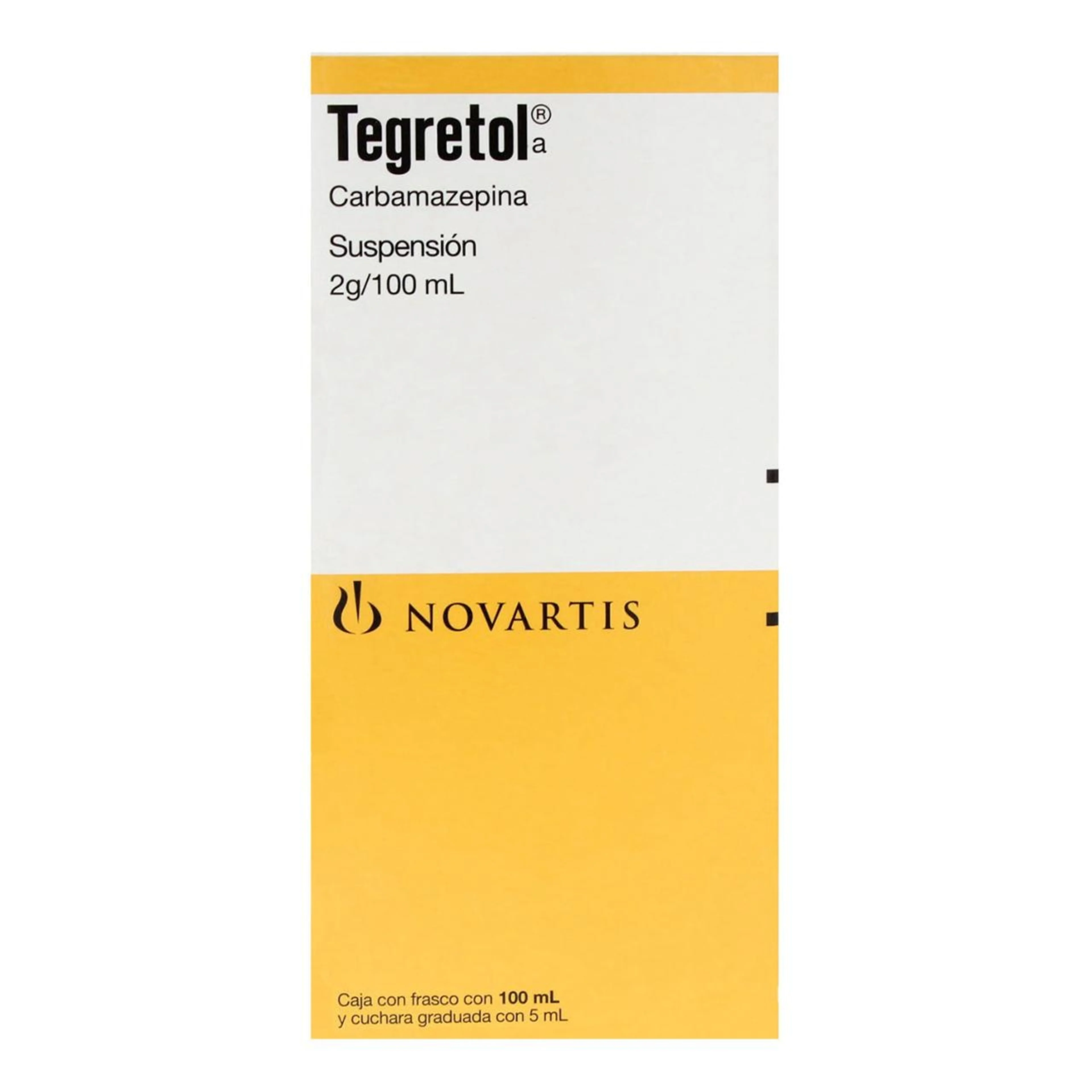 Tegretol 2 G Solución Con 100 Ml