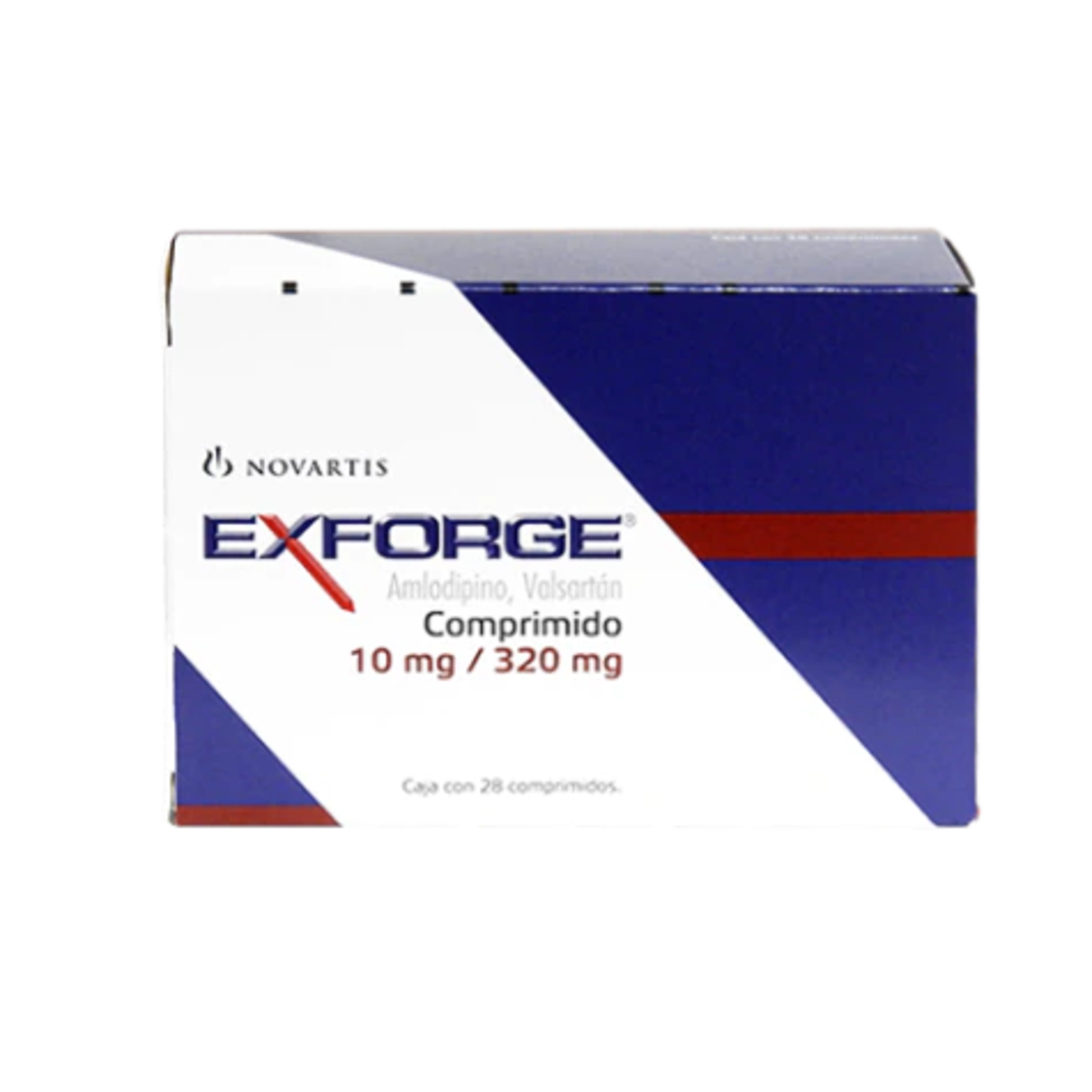 Exforge 10/320 Mg Con 28 Comprimidos