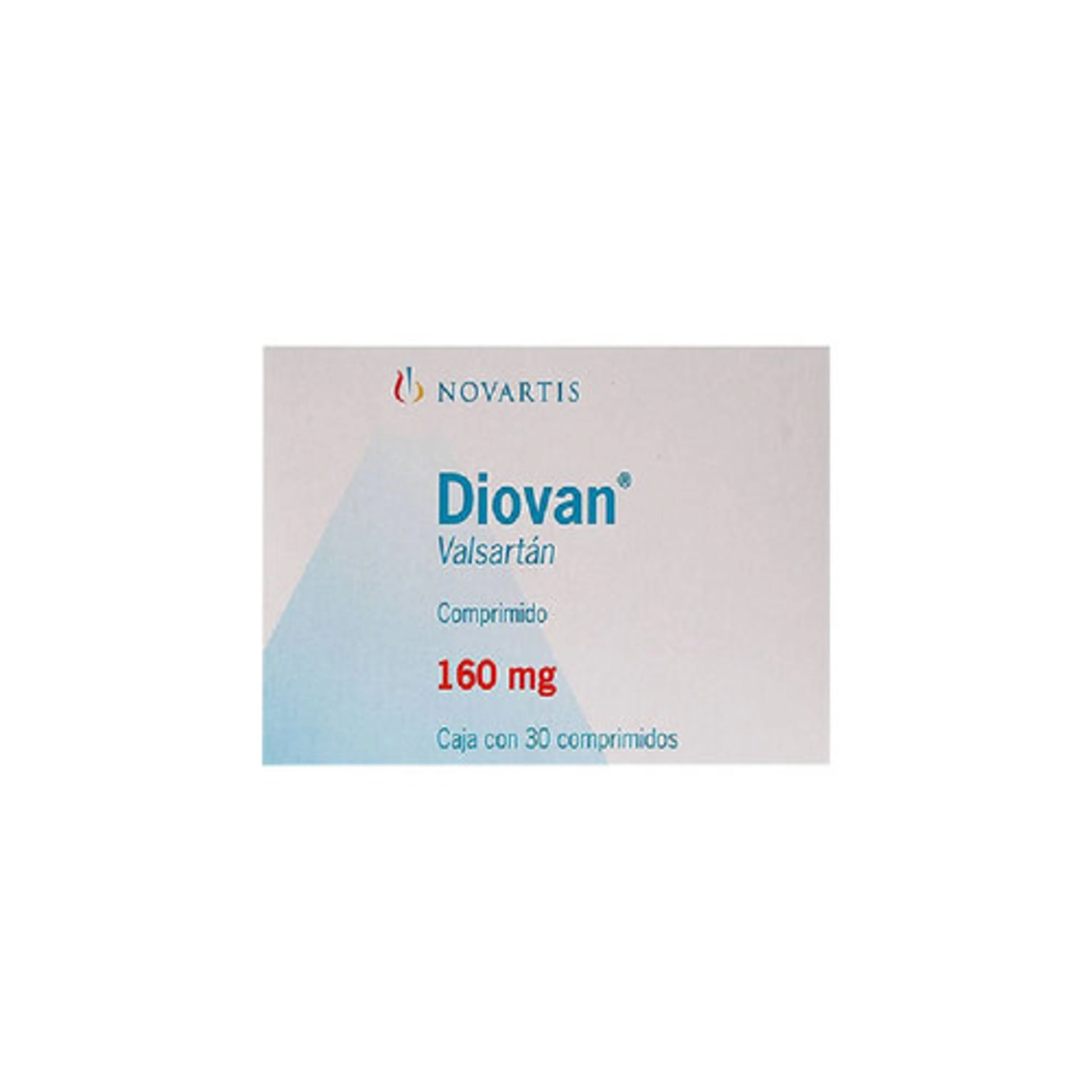 Diovan 160 Mg Con 30 Comprimidos