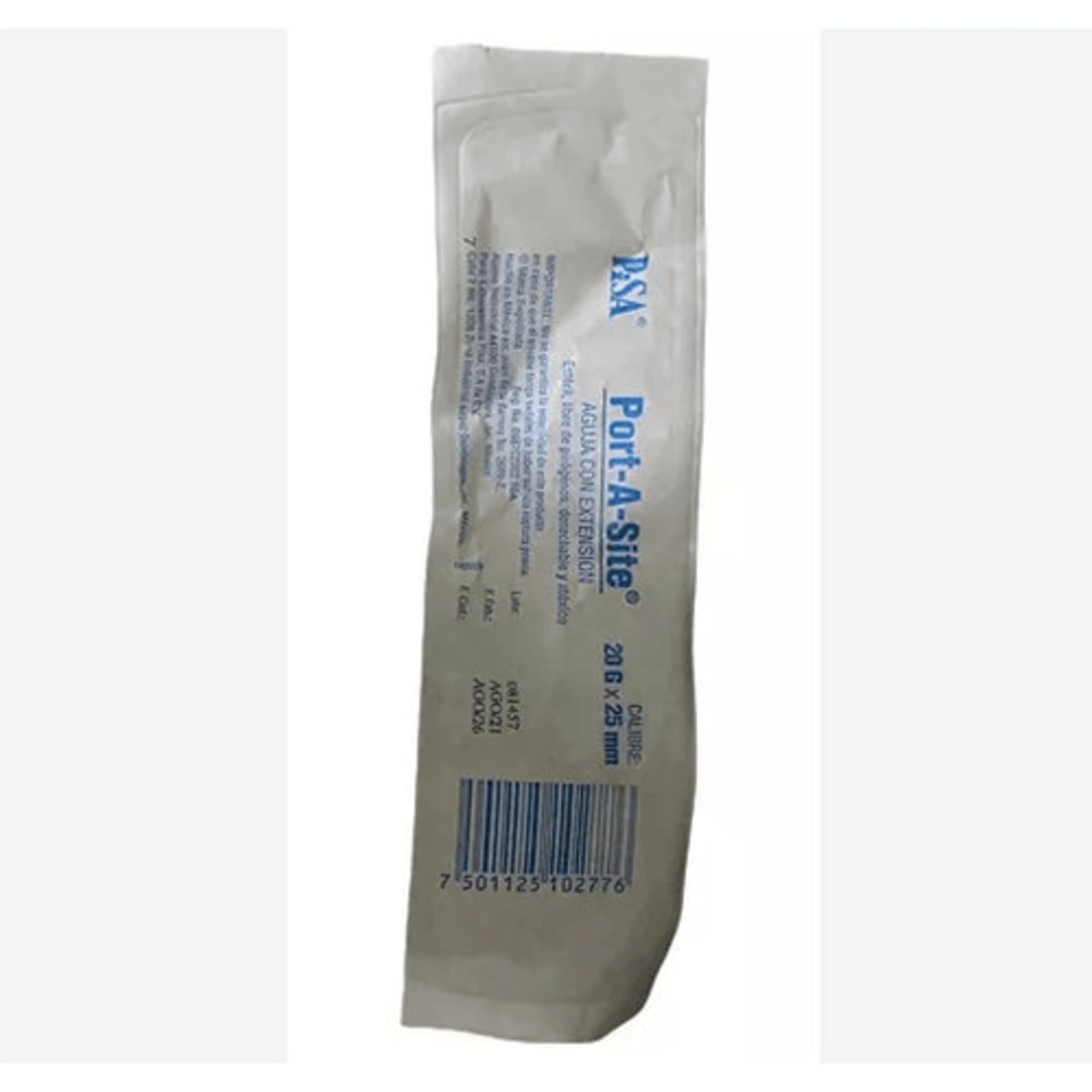 Aguja Port-A-Site 20 G X 25 Mm