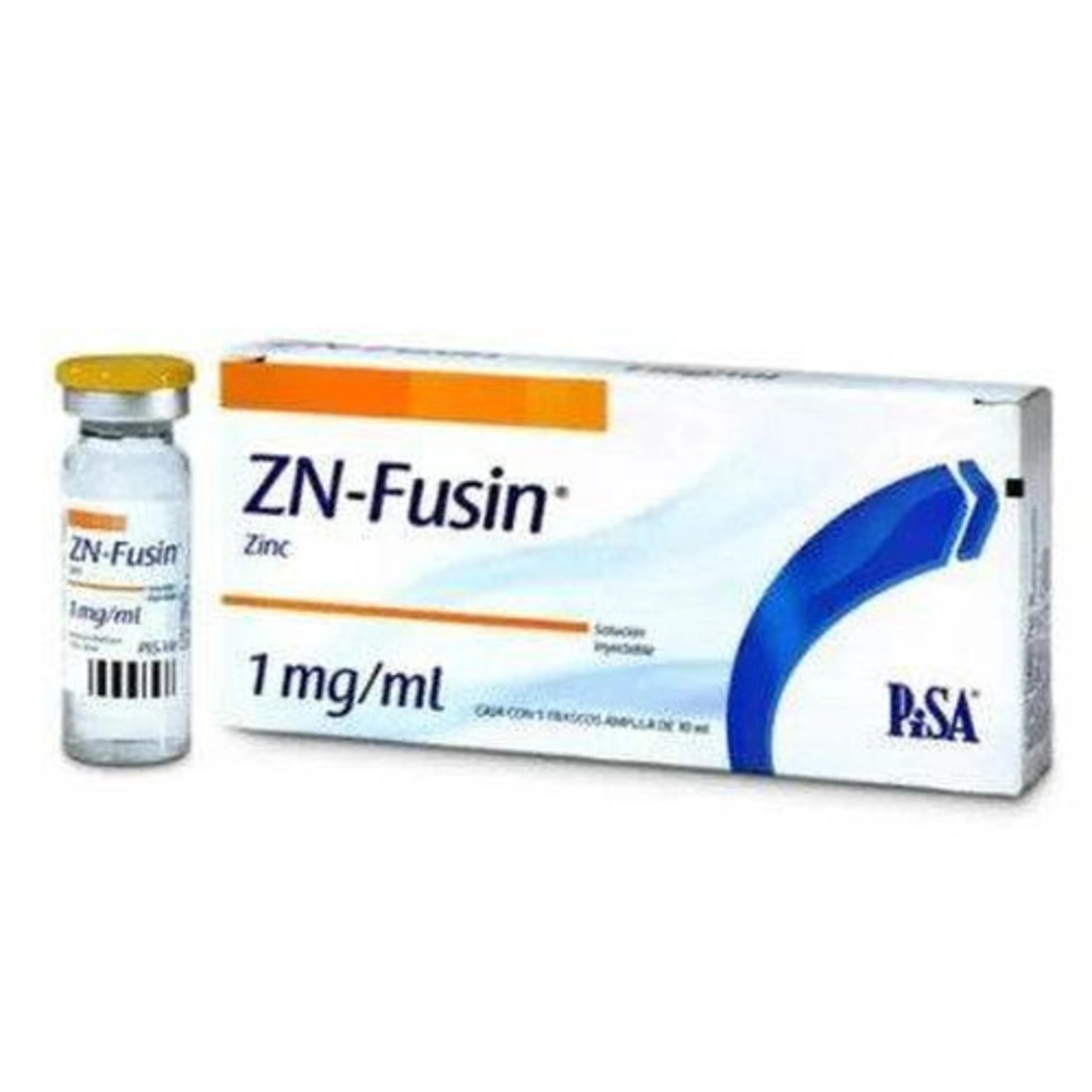 Zn-Fusin Solución Inyectable 1Mg/Ml Con 5 Ampollas