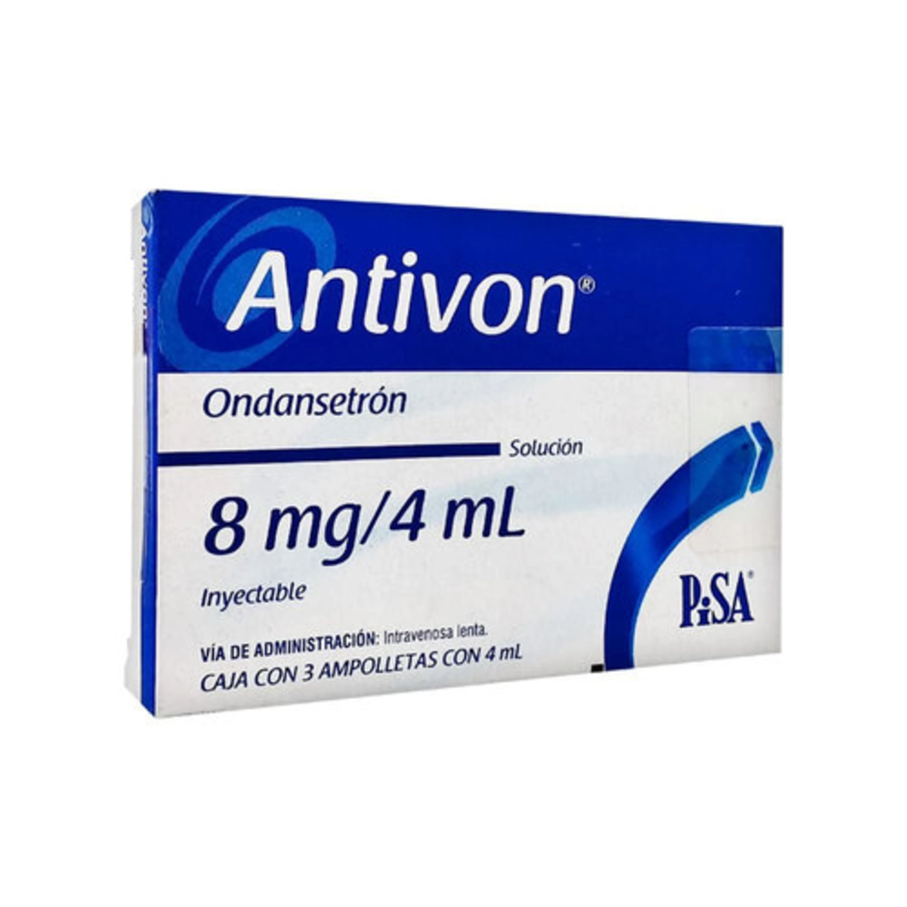 Antivon 8 Mg/4 Ml Con 1 Ampolleta