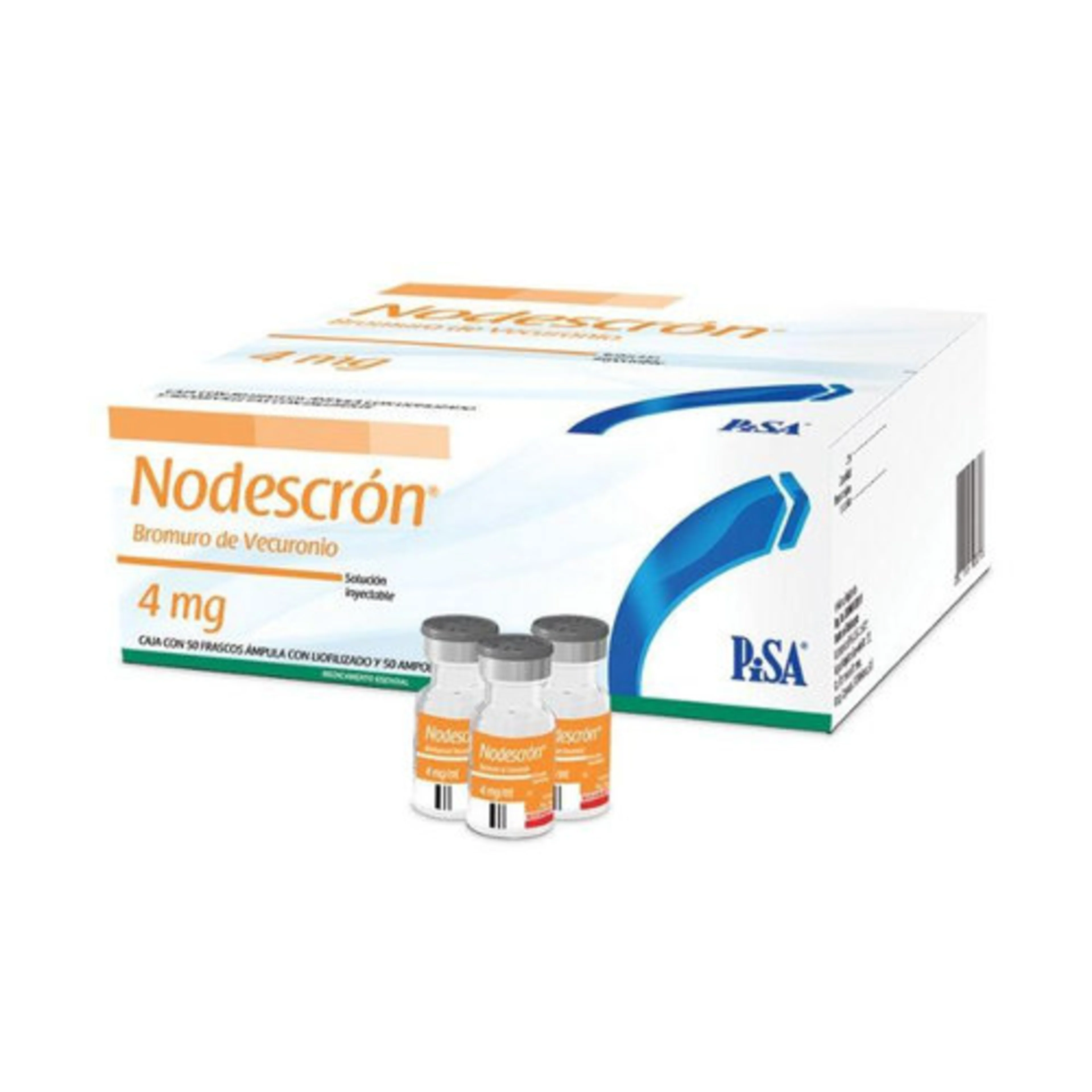 Nodescron 4 Mg Con 50 Ampolletas