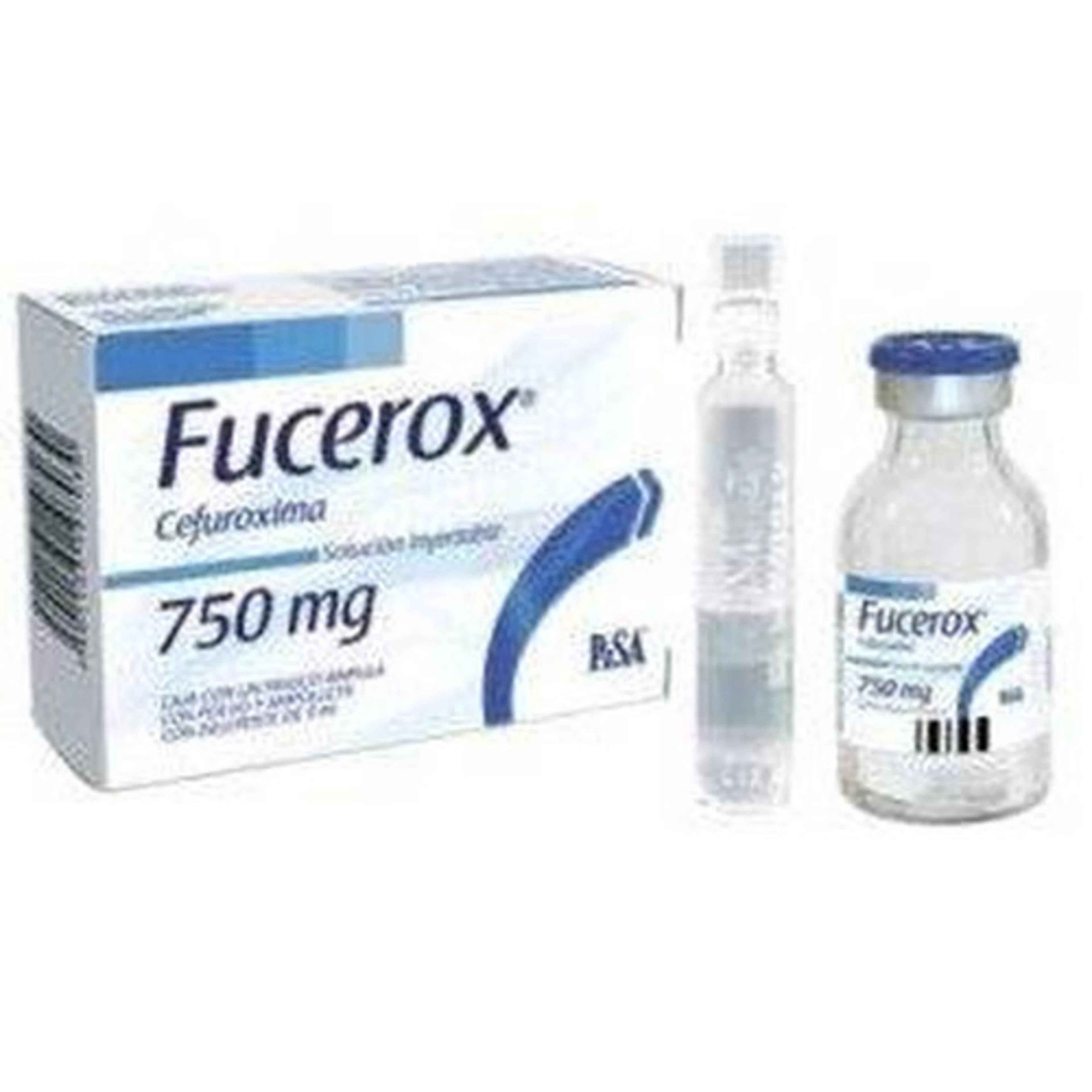 Fucerox Cefuroxima 750 Mg Solución Inyectable Con 5 Ml