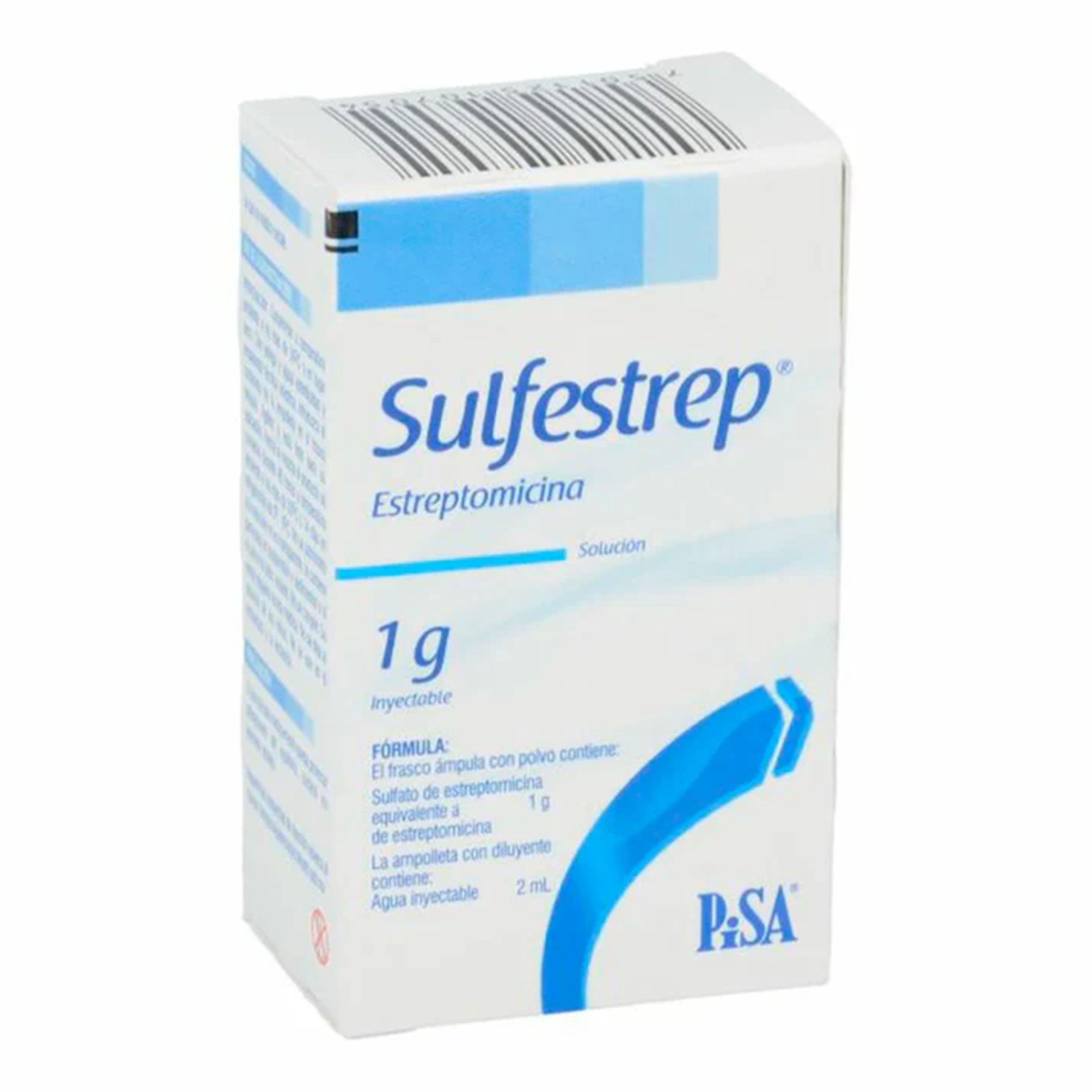Sulfestrep Estreptomicina 1 G Con 1 Solución Inyectable