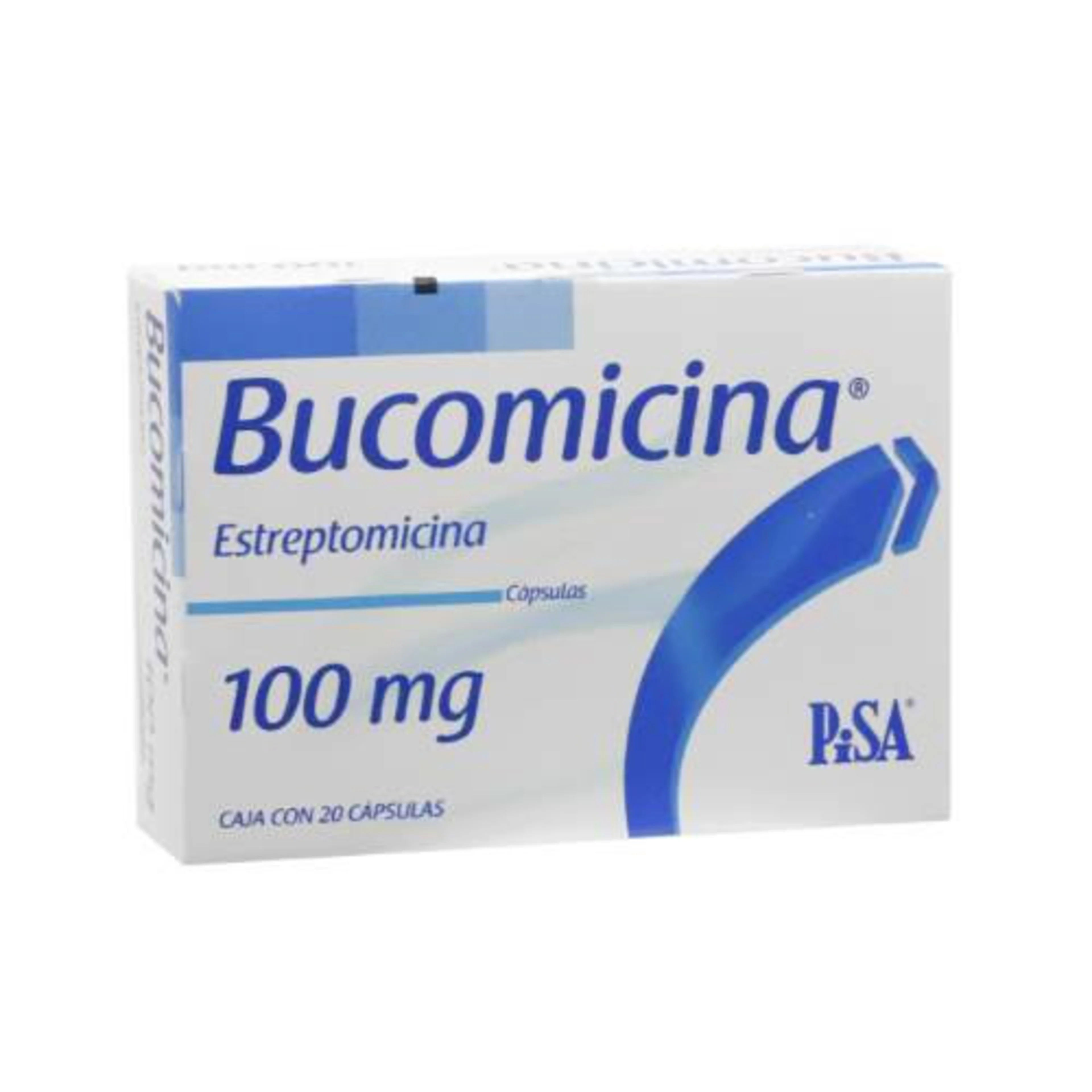 Bucomicina Estreptomicina 100 Mg Con 20 Cápsulas
