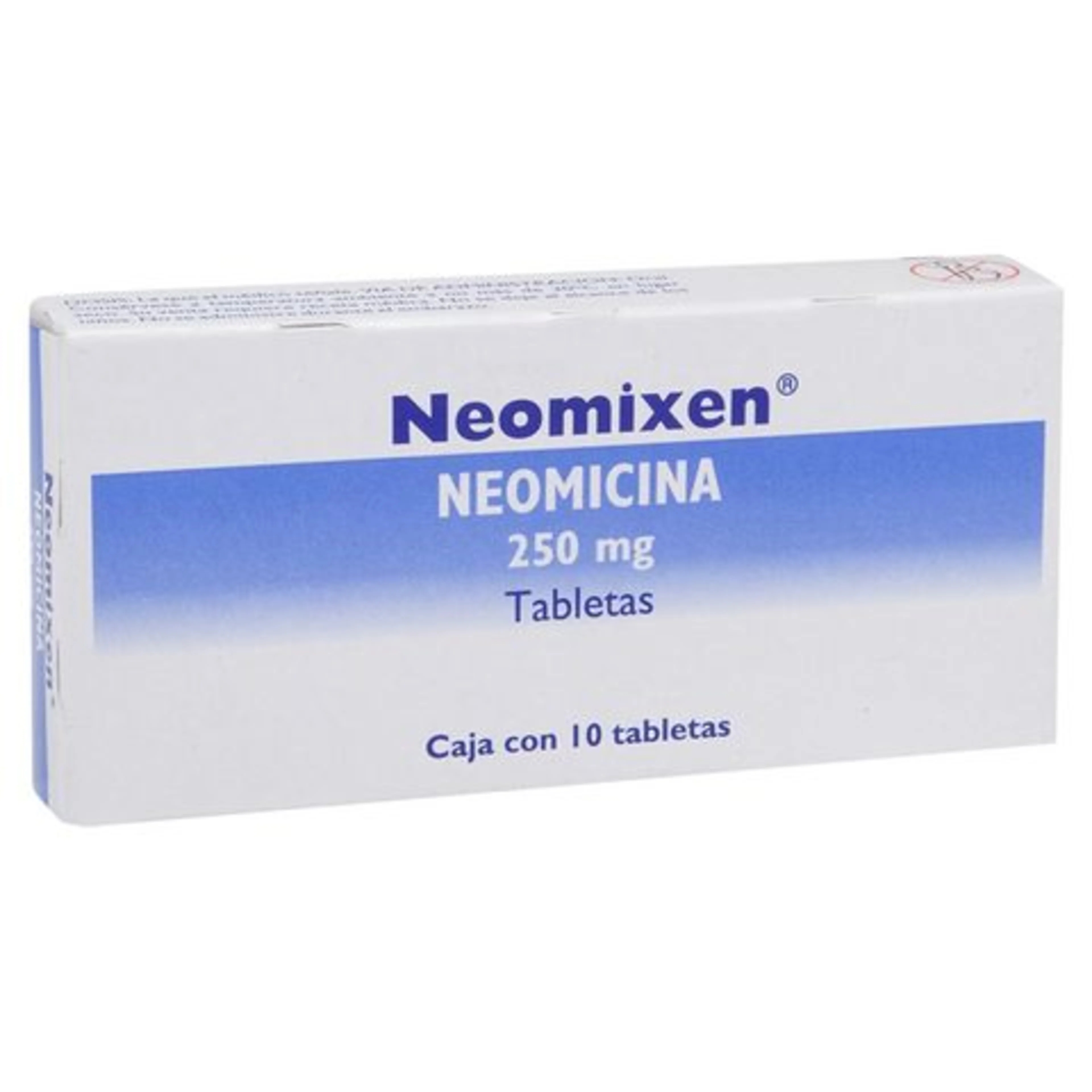 Neomixen Neomicina 250 Mg Con 10 Tabletas