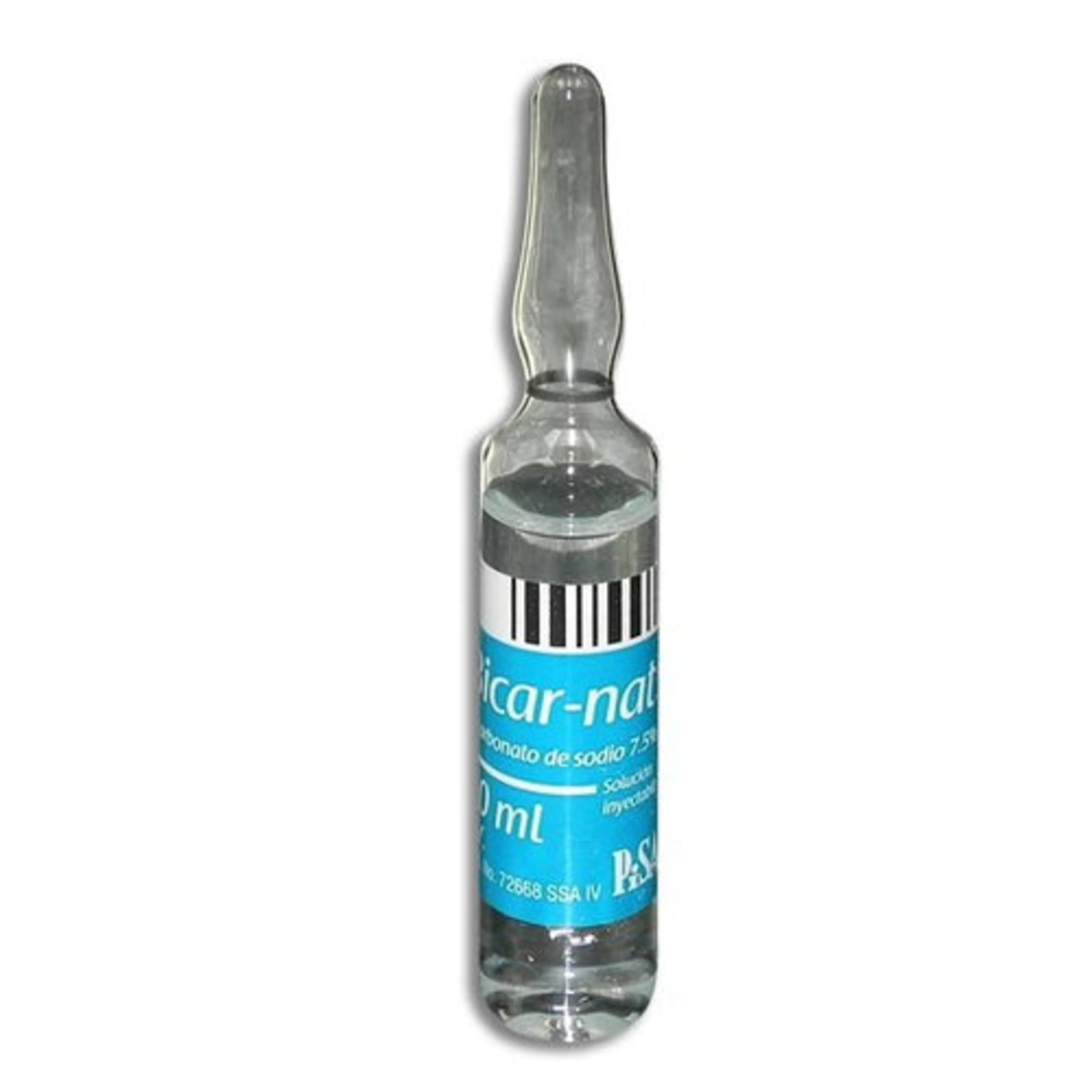 Bicar-Nat 7.5% Con 100 Ampolletas