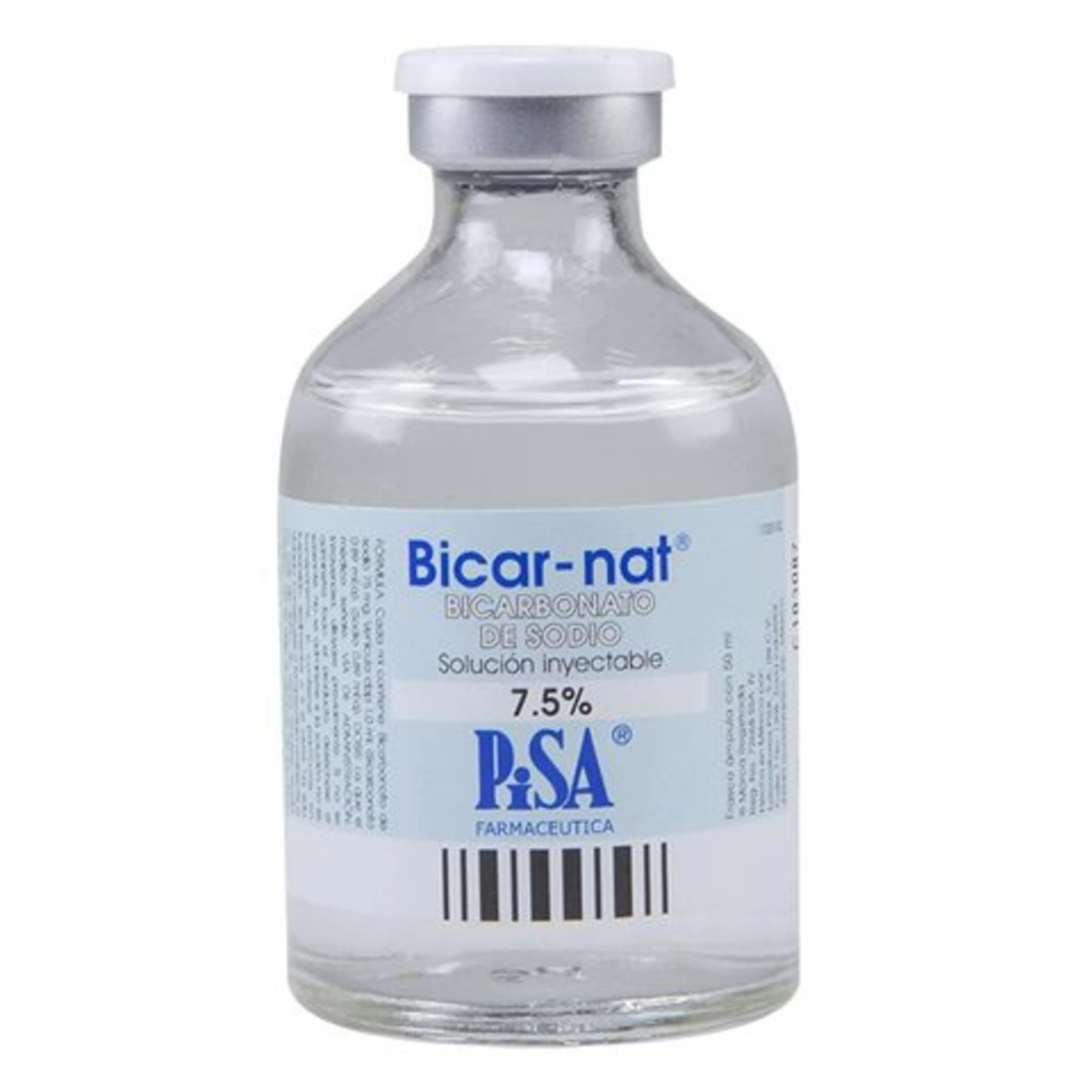 Bicar-Nat 7.5% Con Frasco Ámpula De 50 Ml