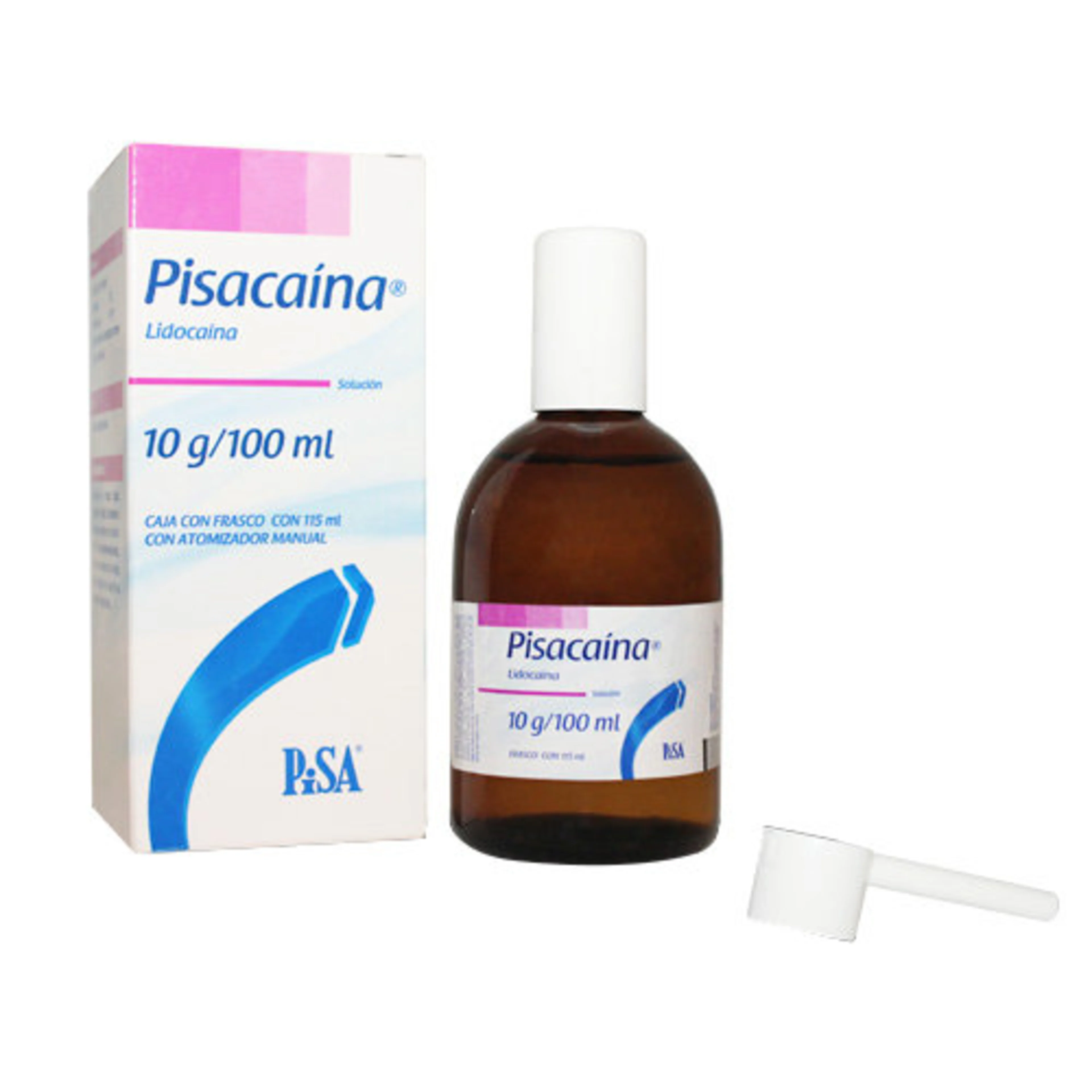Pisacaina 1% 10Ml/Ml Solución Inyectable Con 50 Ml