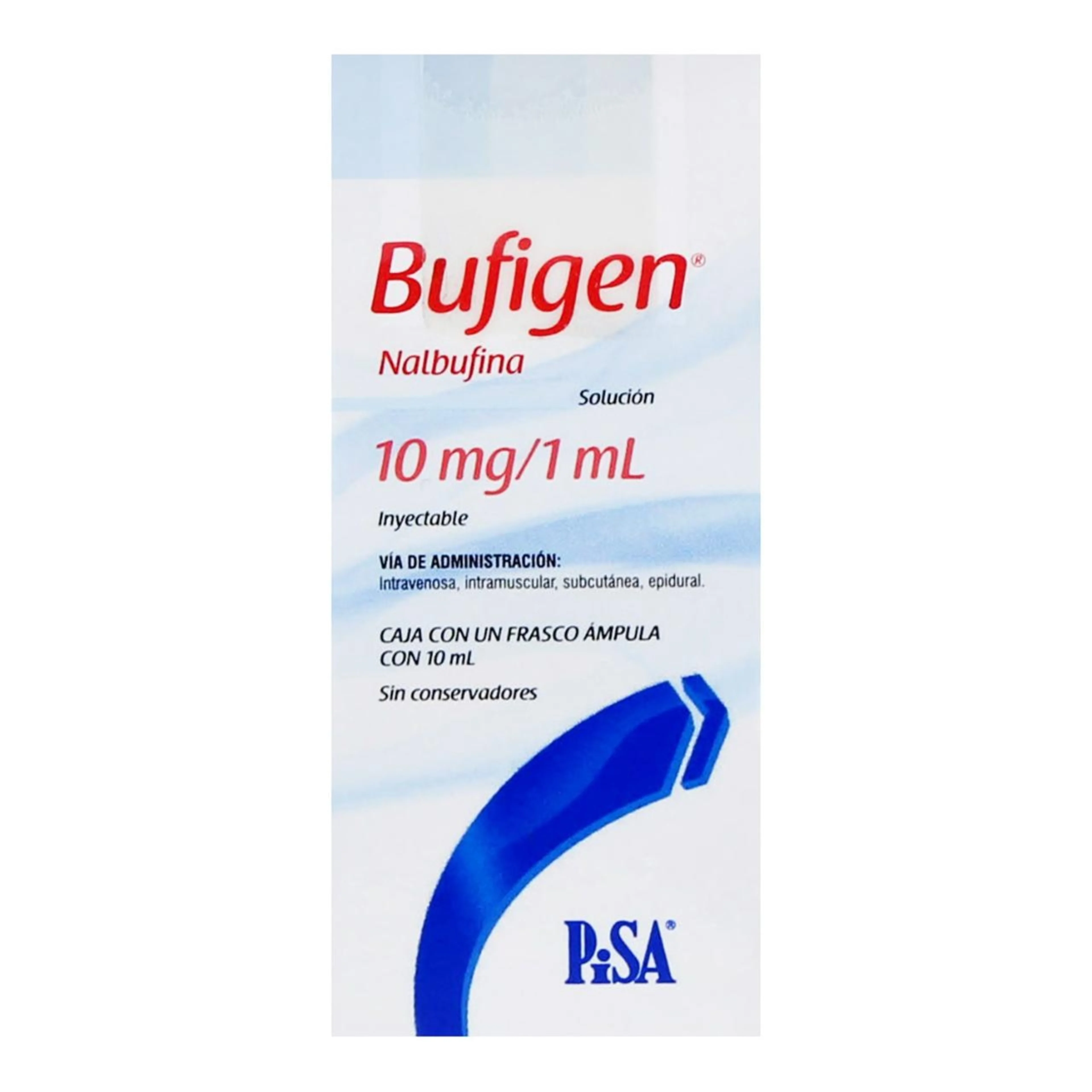 Bufigen 100 Mg Solución Inyectable Con 1 Frasco Con Ámpula