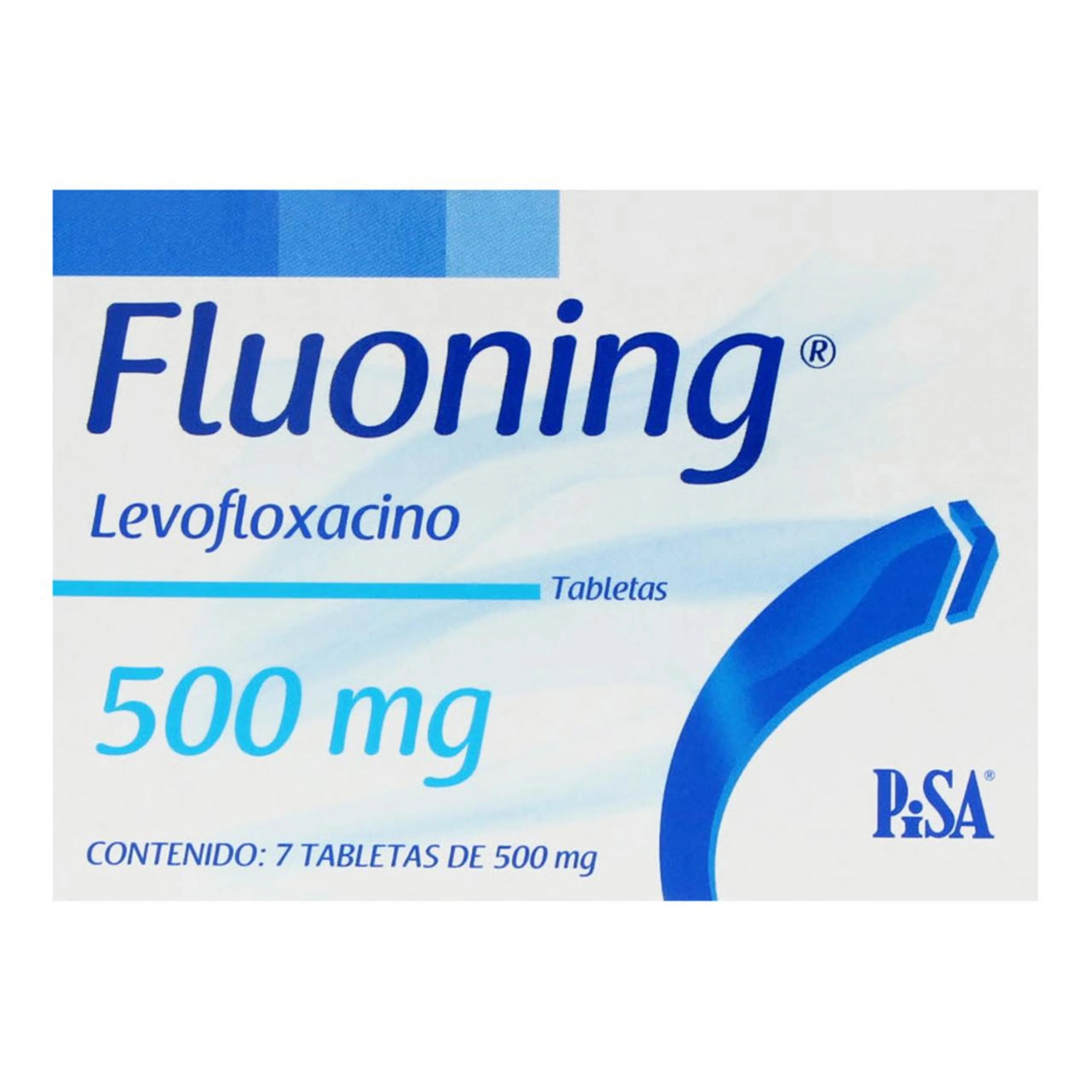 Fluoning Levofloxacino 500 Mg Con 7 Tabletas