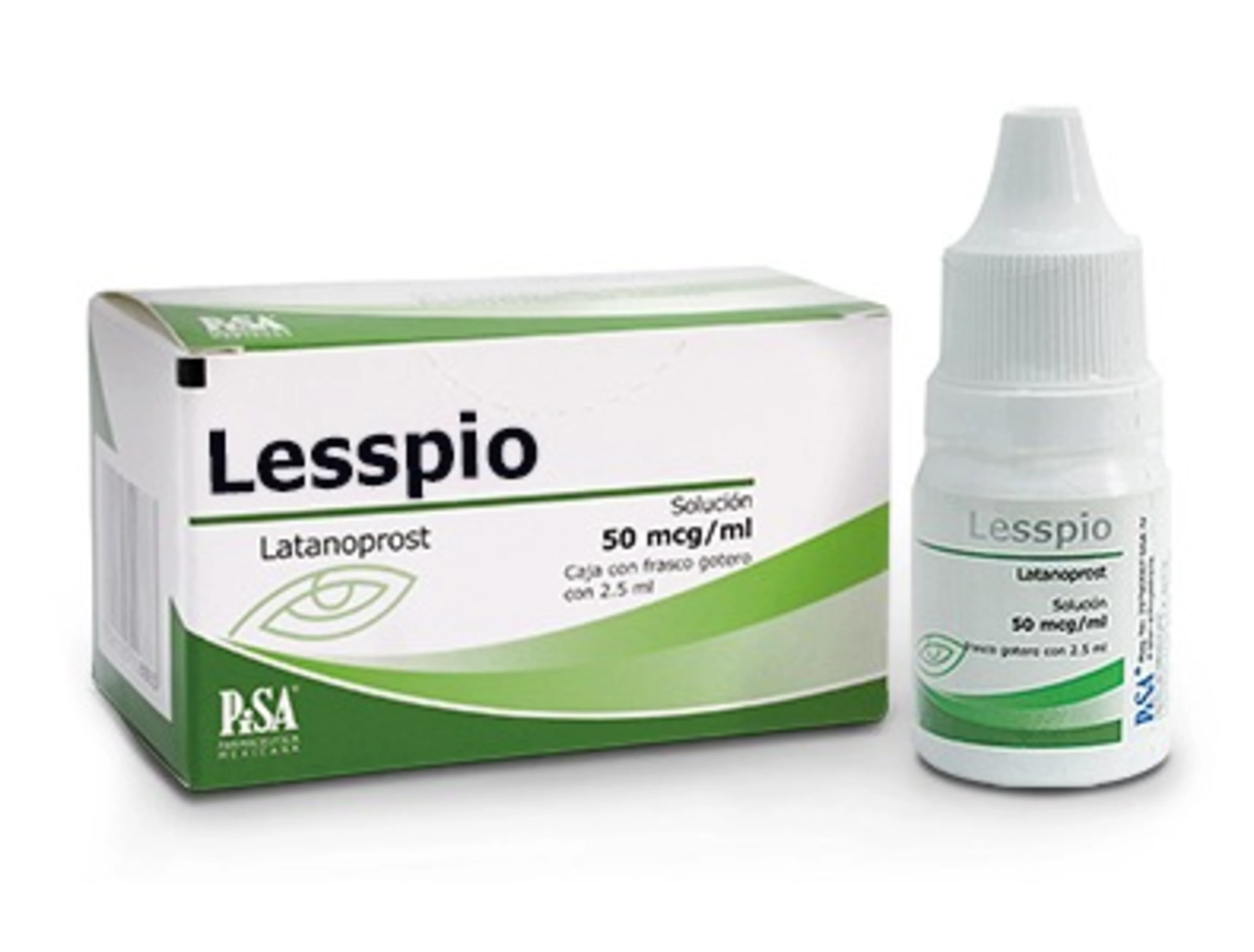 Lesspio 50 Mcg Solución Oftalmica Con 2.5 Ml