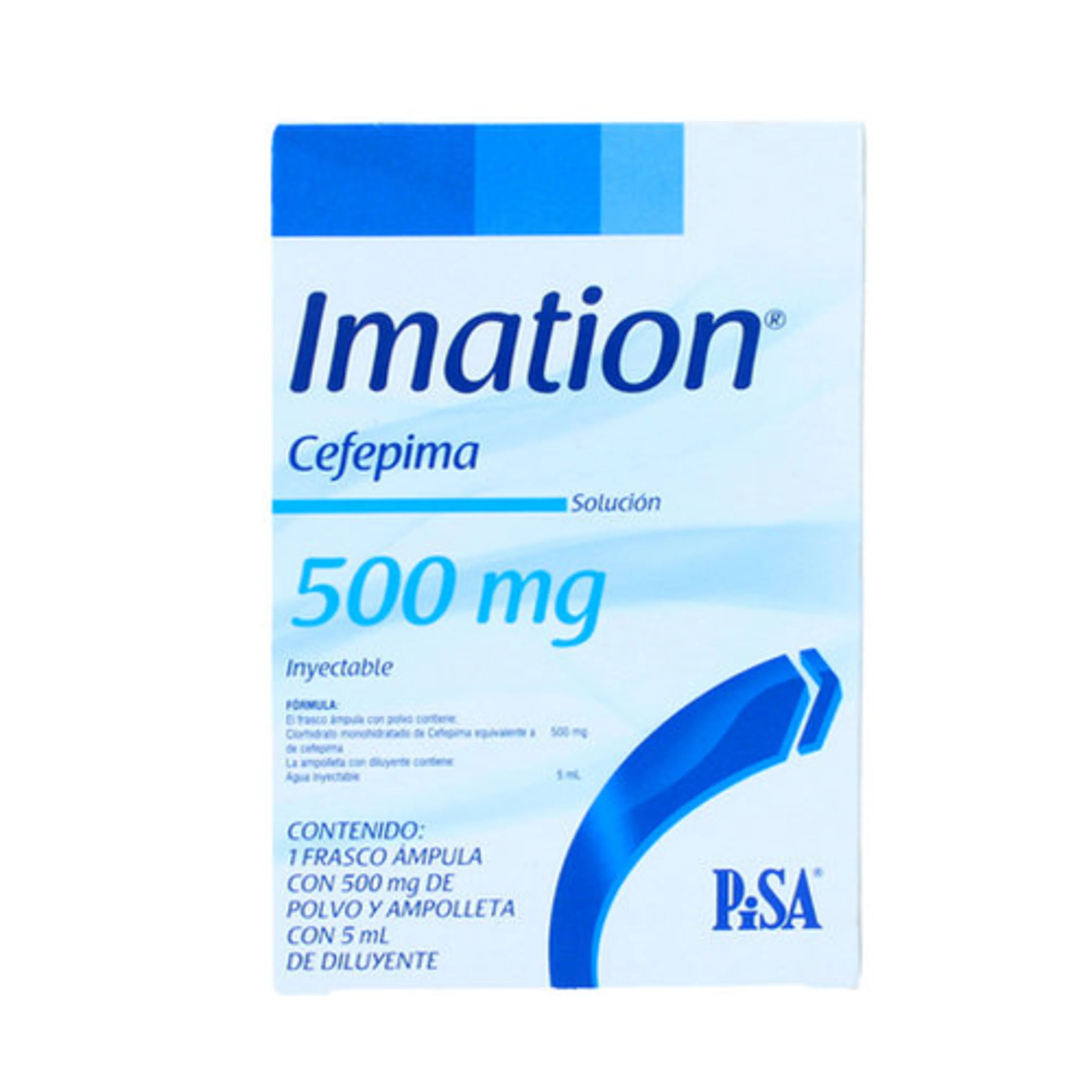 Imation Cefepima 500 Mg Con 1 Ampolleta
