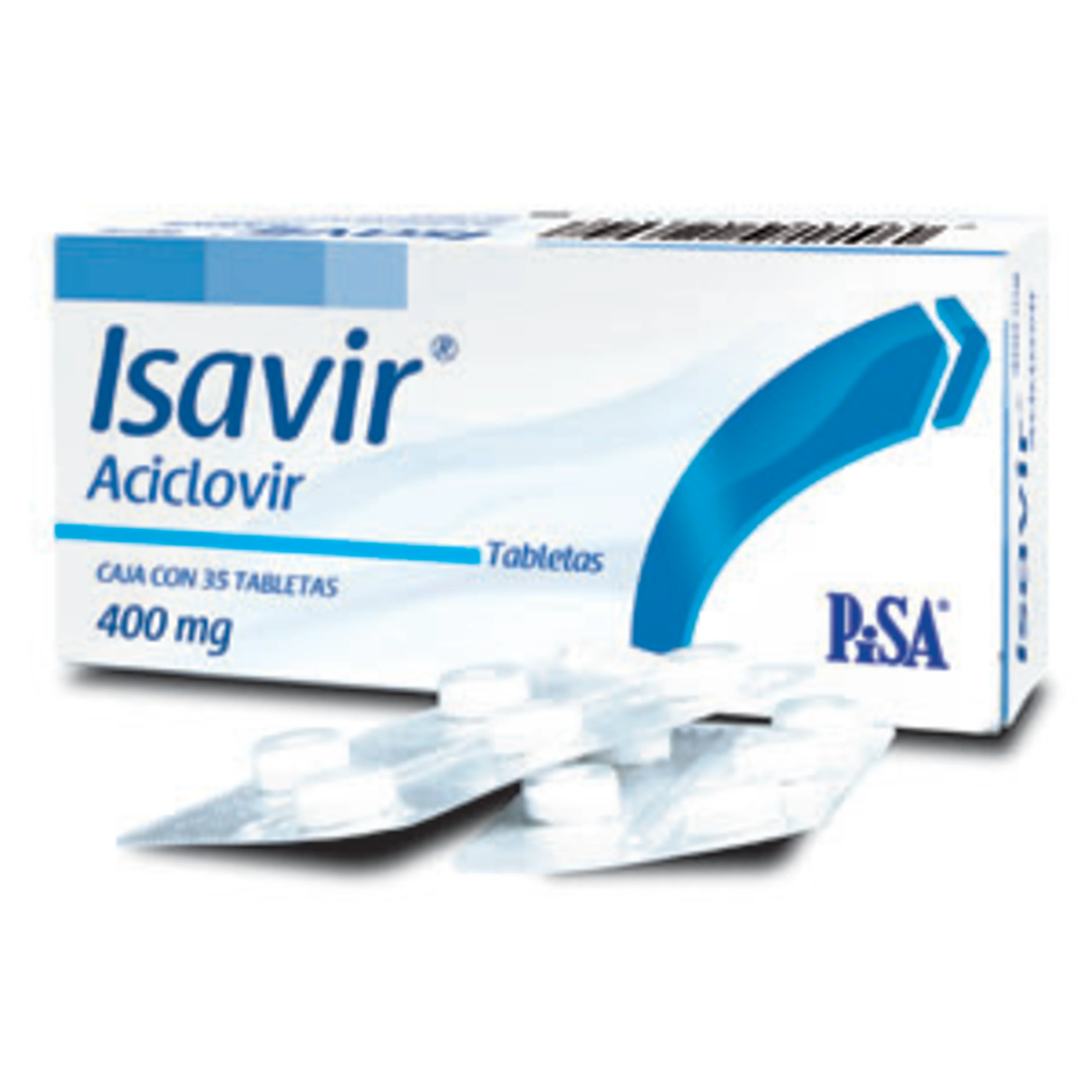 Isavir 400 Mg Con 35 Tabletas