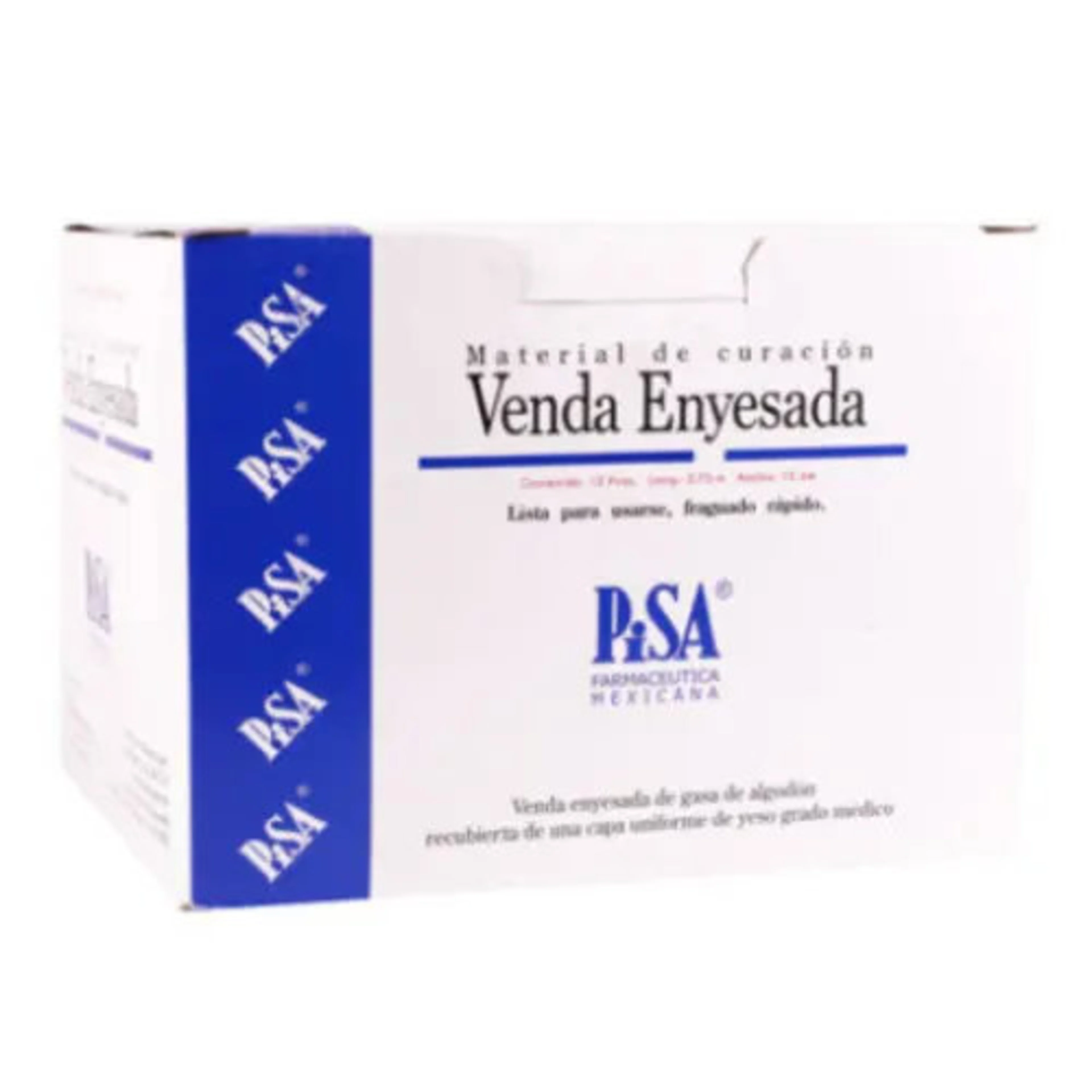 Venda Enyesada 15 Cm X 2.75 M Con 12 Piezas