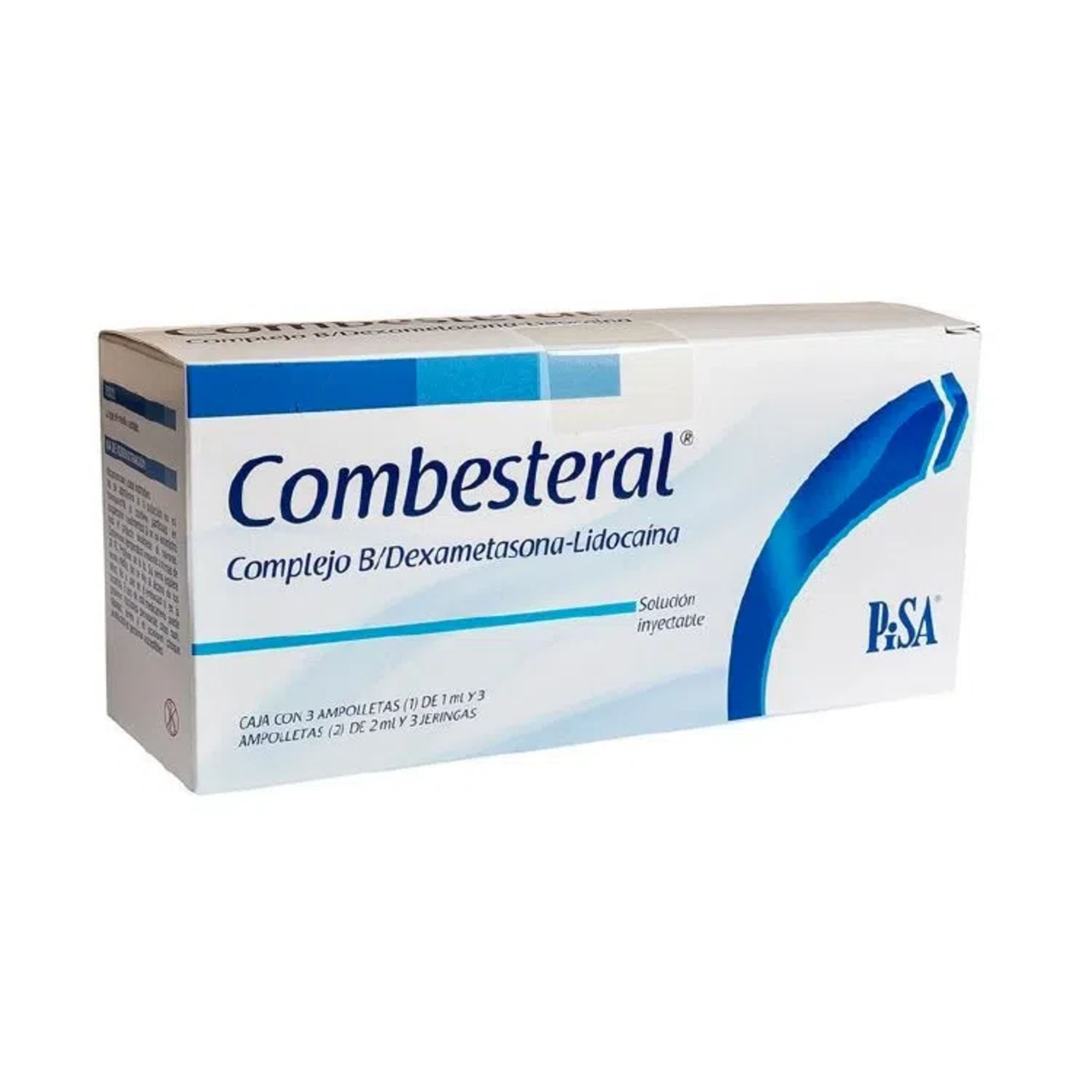 Combesteral Con 3 Ampolletas Y Jeringas