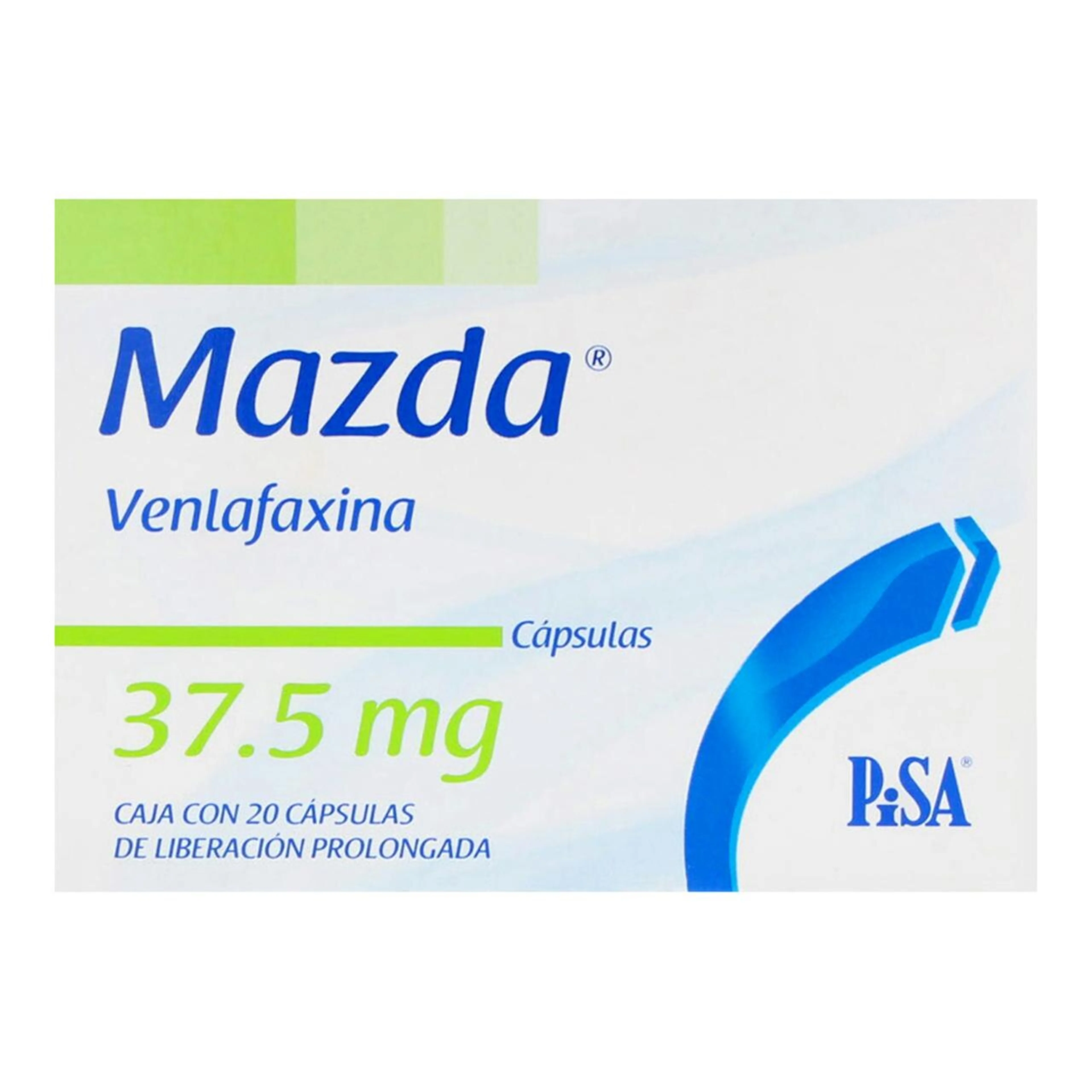 Mazda 37.5 Mg Con 20 Cápsulas