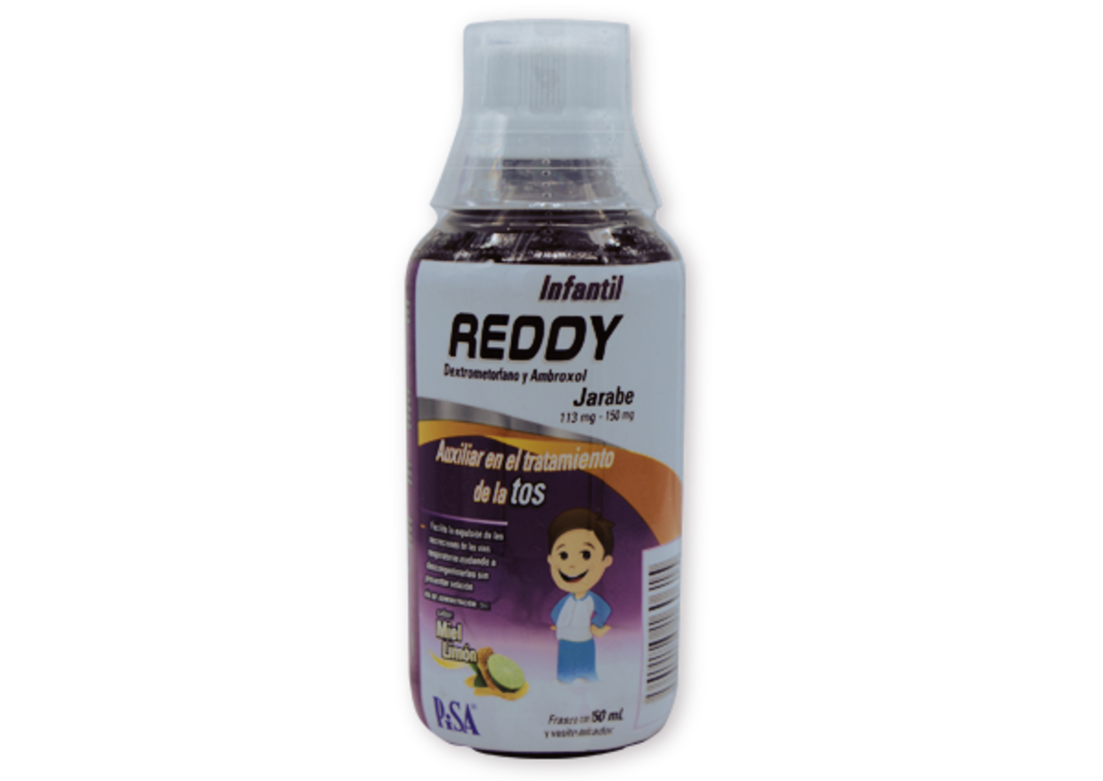 Reddy 113/150 Mg Jarabe Sabor Miel Limón Con 150 Ml