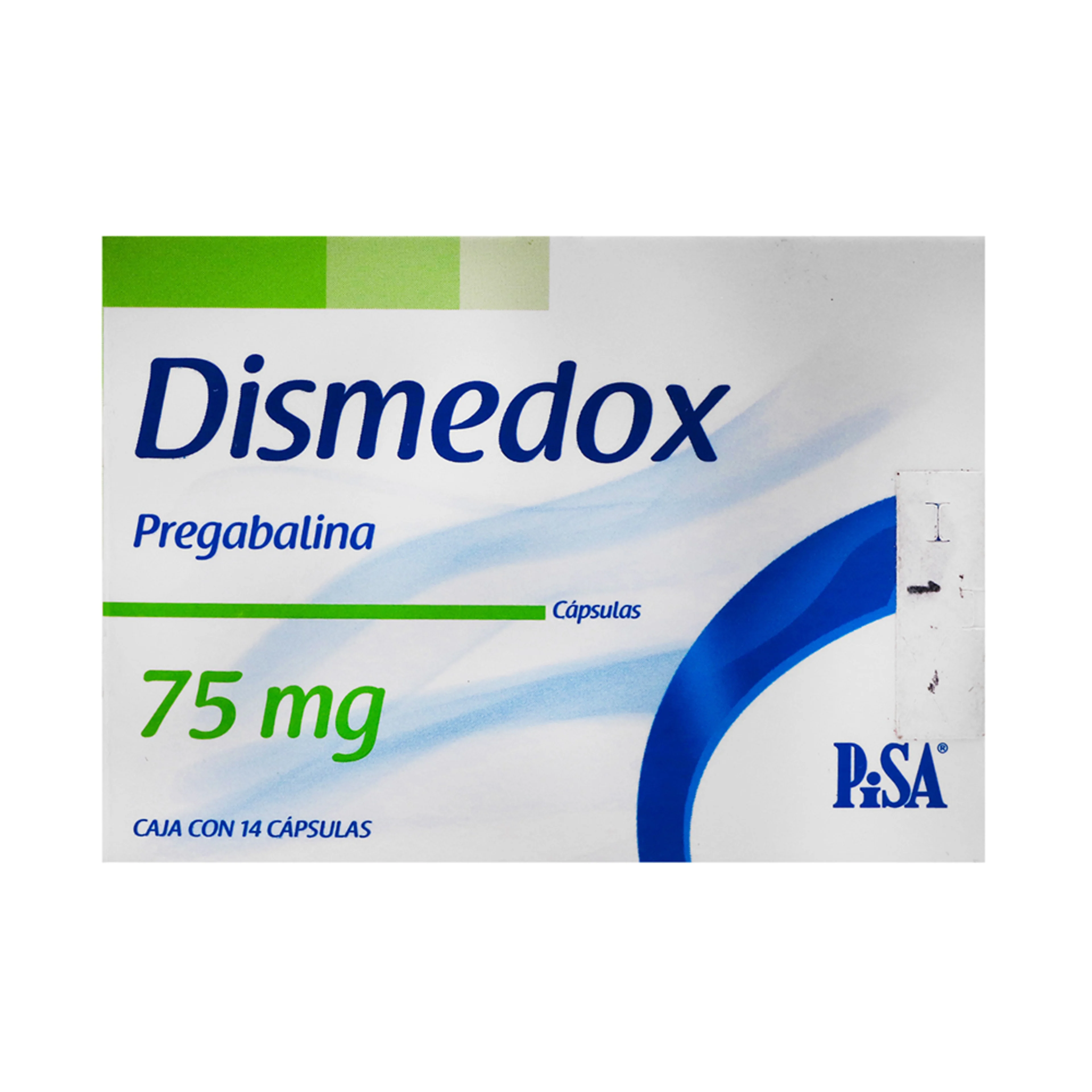 Dismedox 75 Mg Con 14 Cápsulas