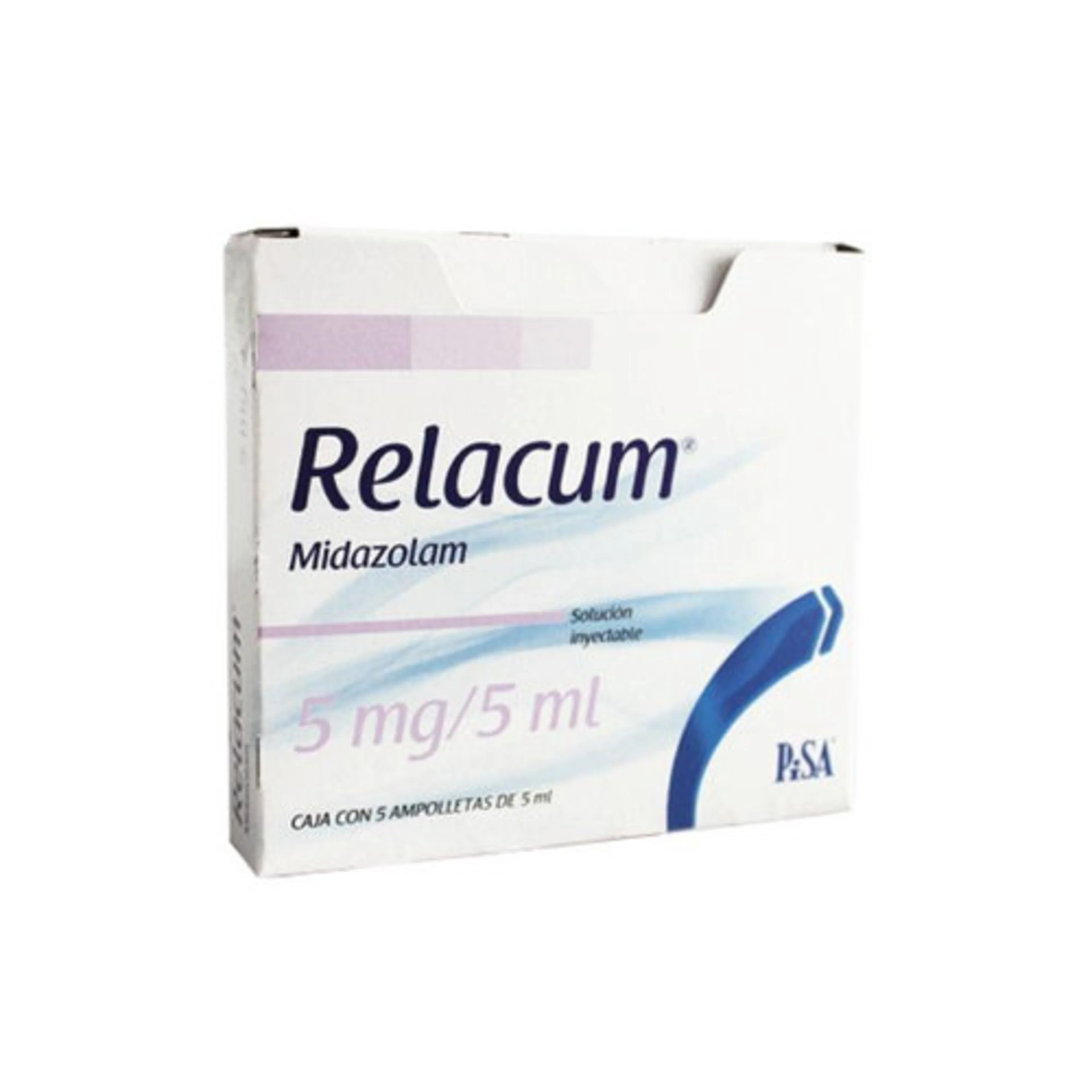 Relacum 5 Mg/5 Ml Con 5 Ampolletas