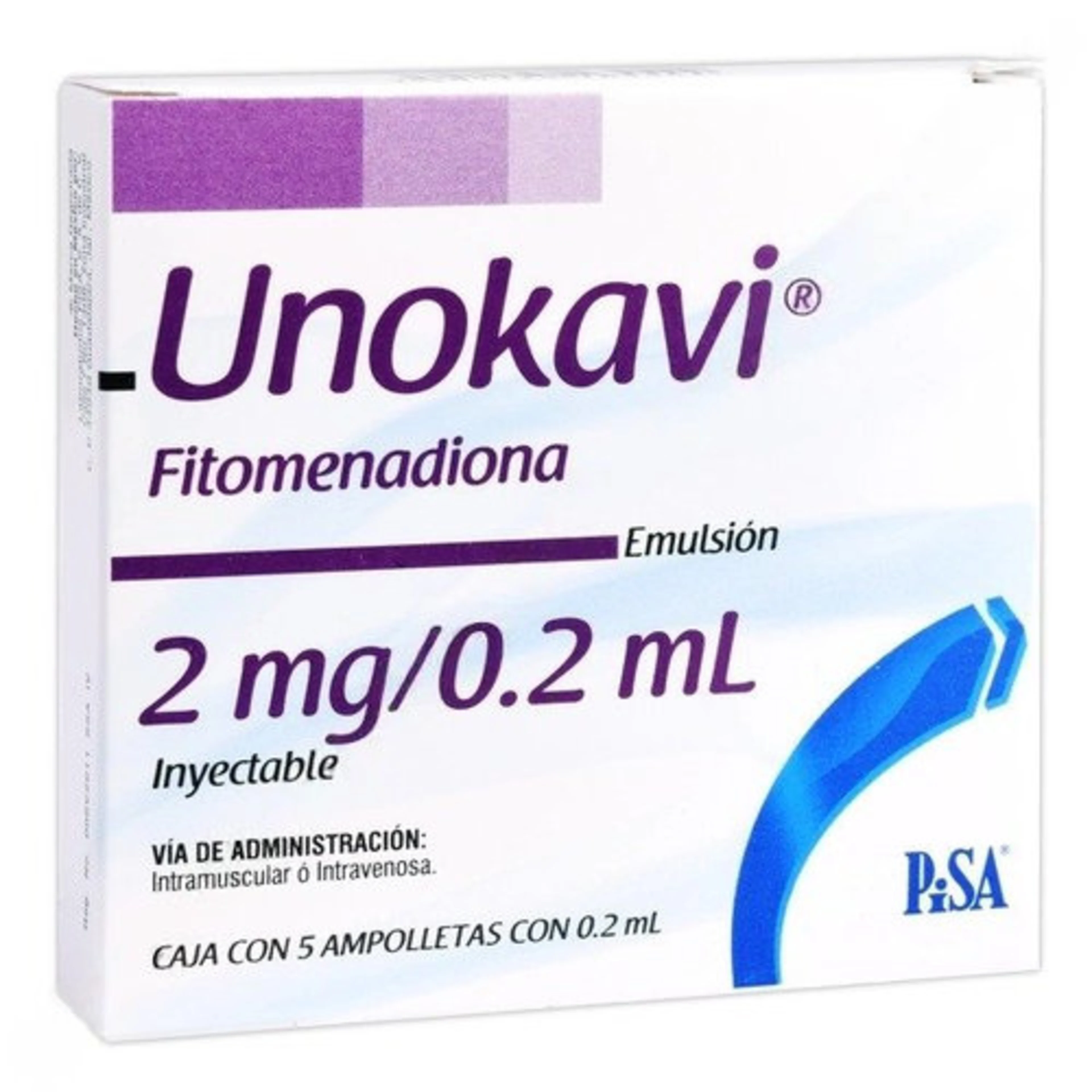 Unokavi 2 Mg/0.2 Ml Con 5 Ampolletas De 0.2 Ml