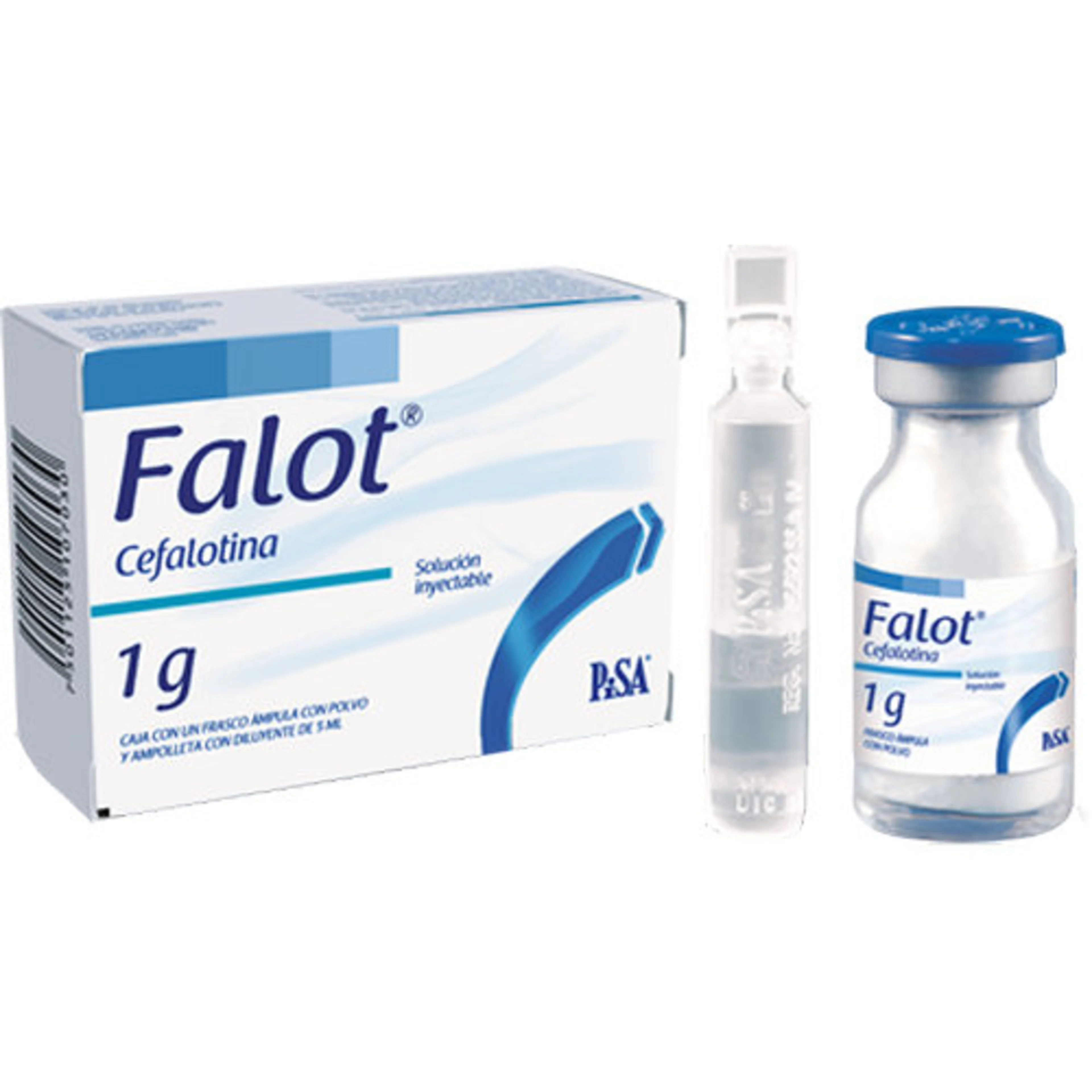 Cefalotina 1 G Con 1 Ampolleta De 5 Ml
