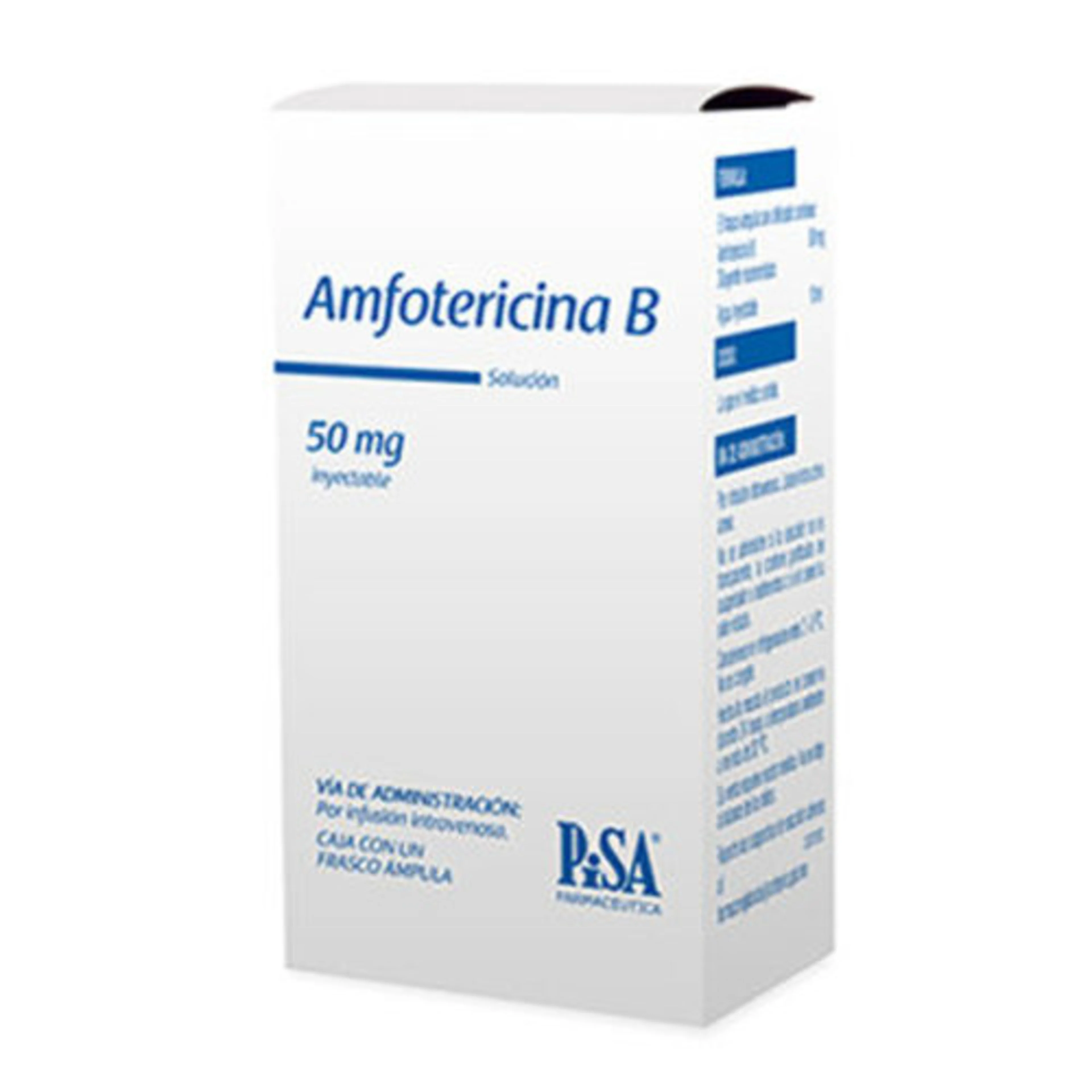 Amfotericina B 50 Mg Con 1 Ampolleta