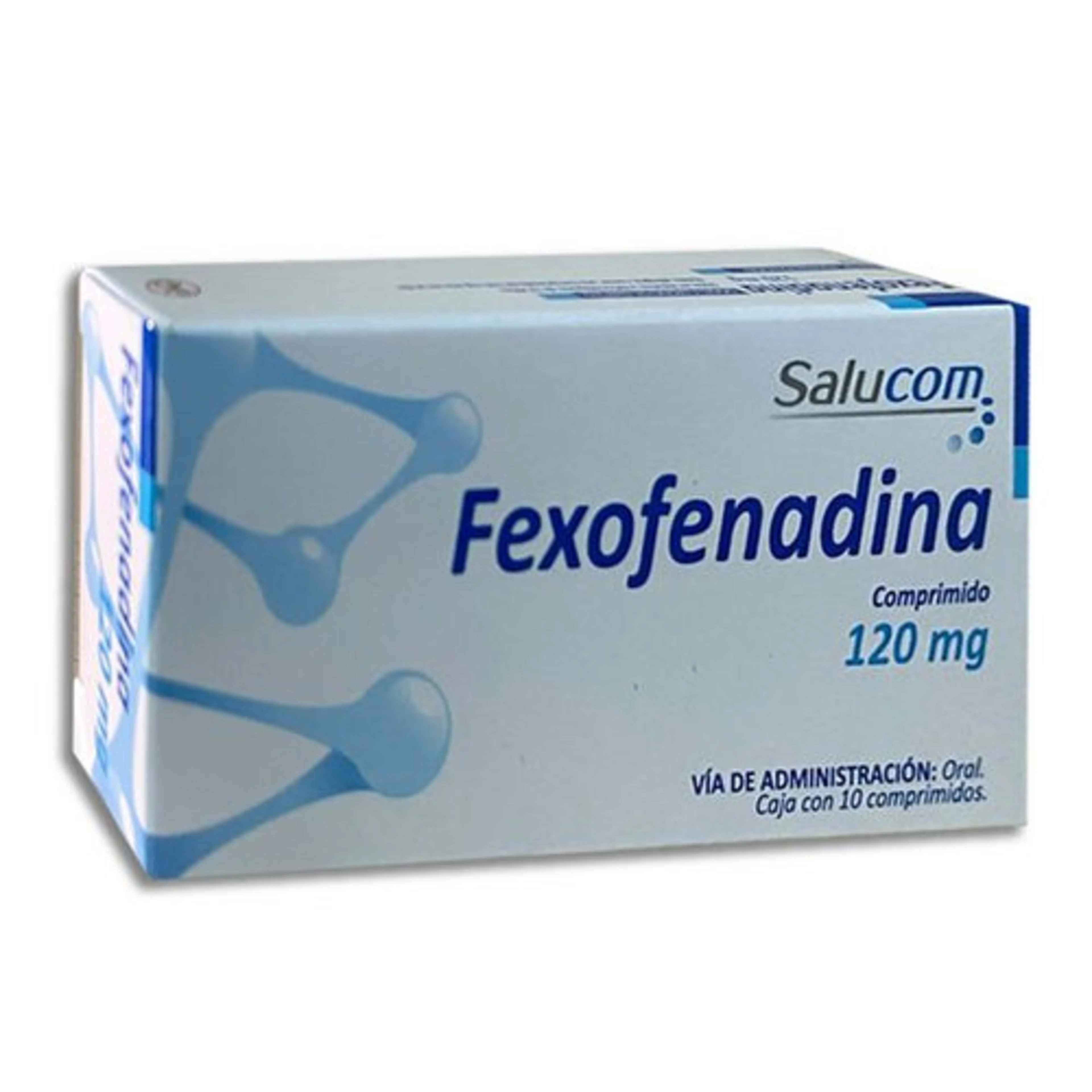 Fexofenadina 120 Mg Con 10 Comprimidos
