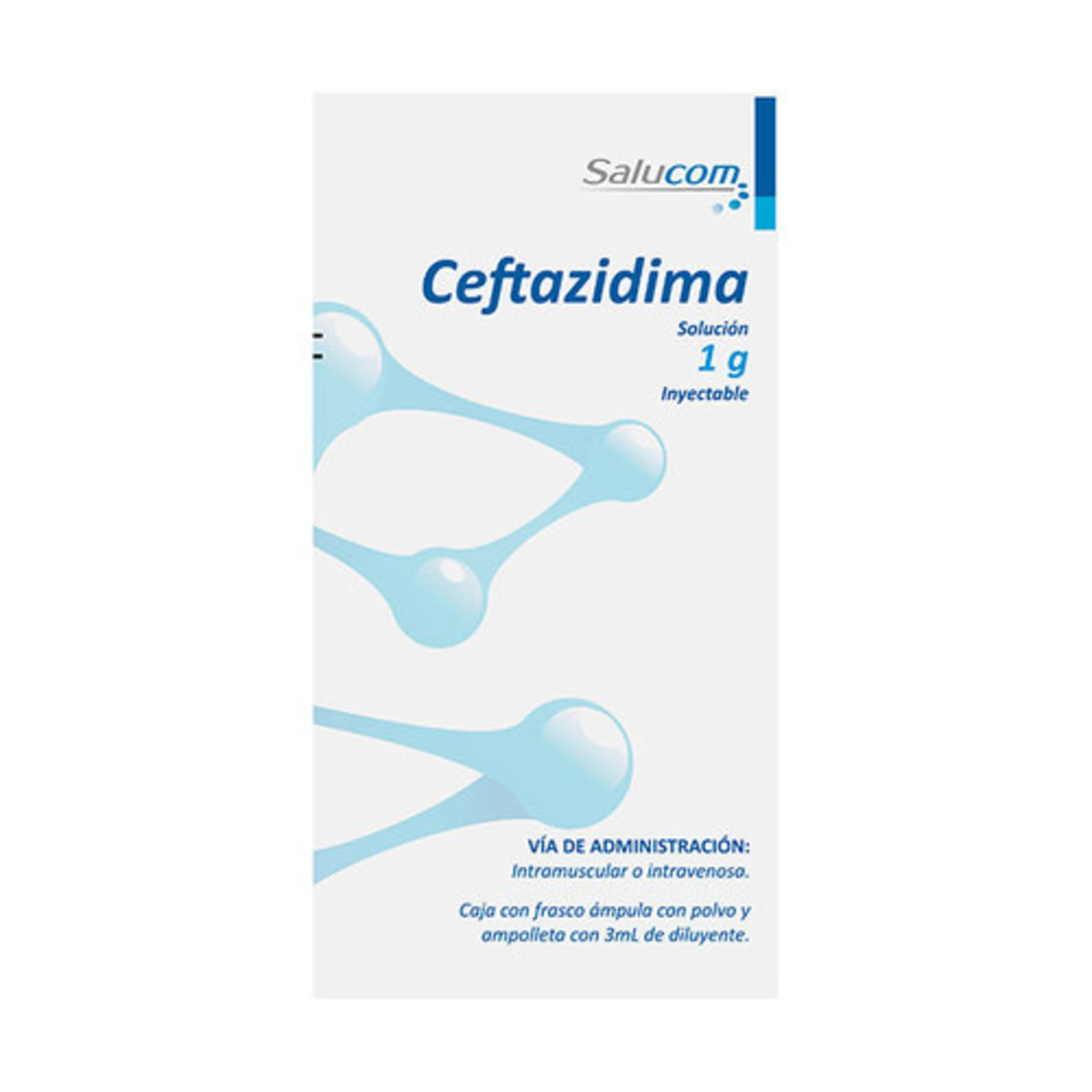 Ceftazidima 1 G Ampolleta